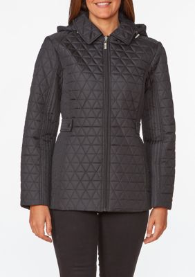 New Directions® Women's Mid Length Quilted Jacket | belk