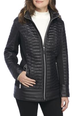 New Directions® Quilted Puffer Coat | belk