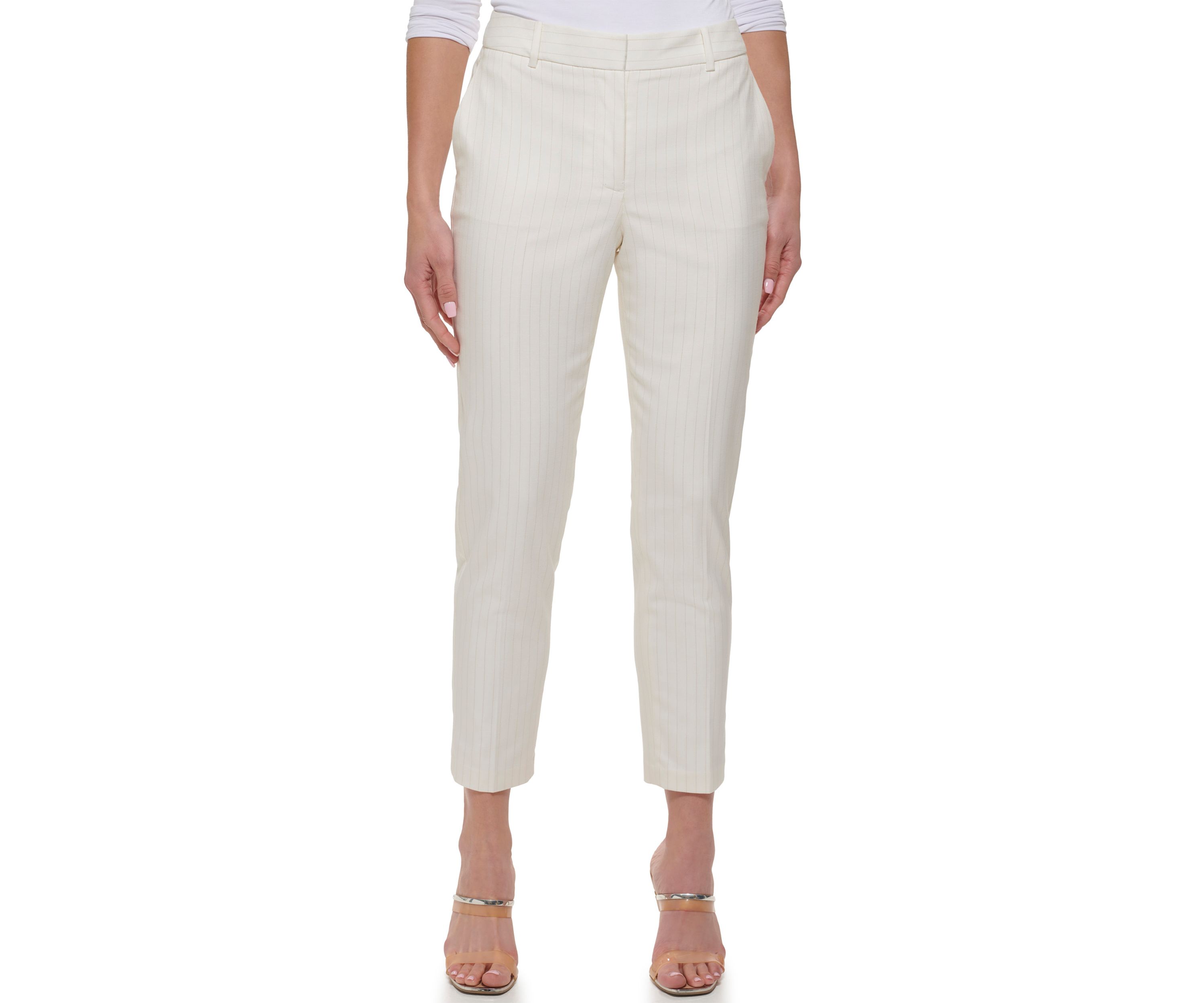 Womens Pinstripe Essex Twill Pants