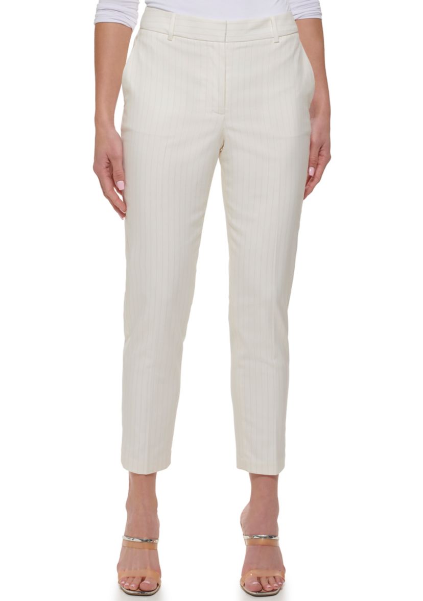 Womens Pinstripe Essex Twill Pants