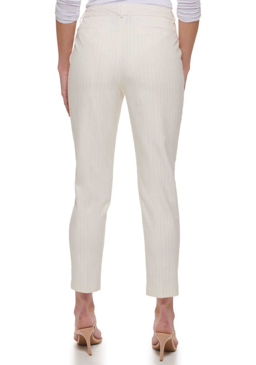 Womens Pinstripe Essex Twill Pants