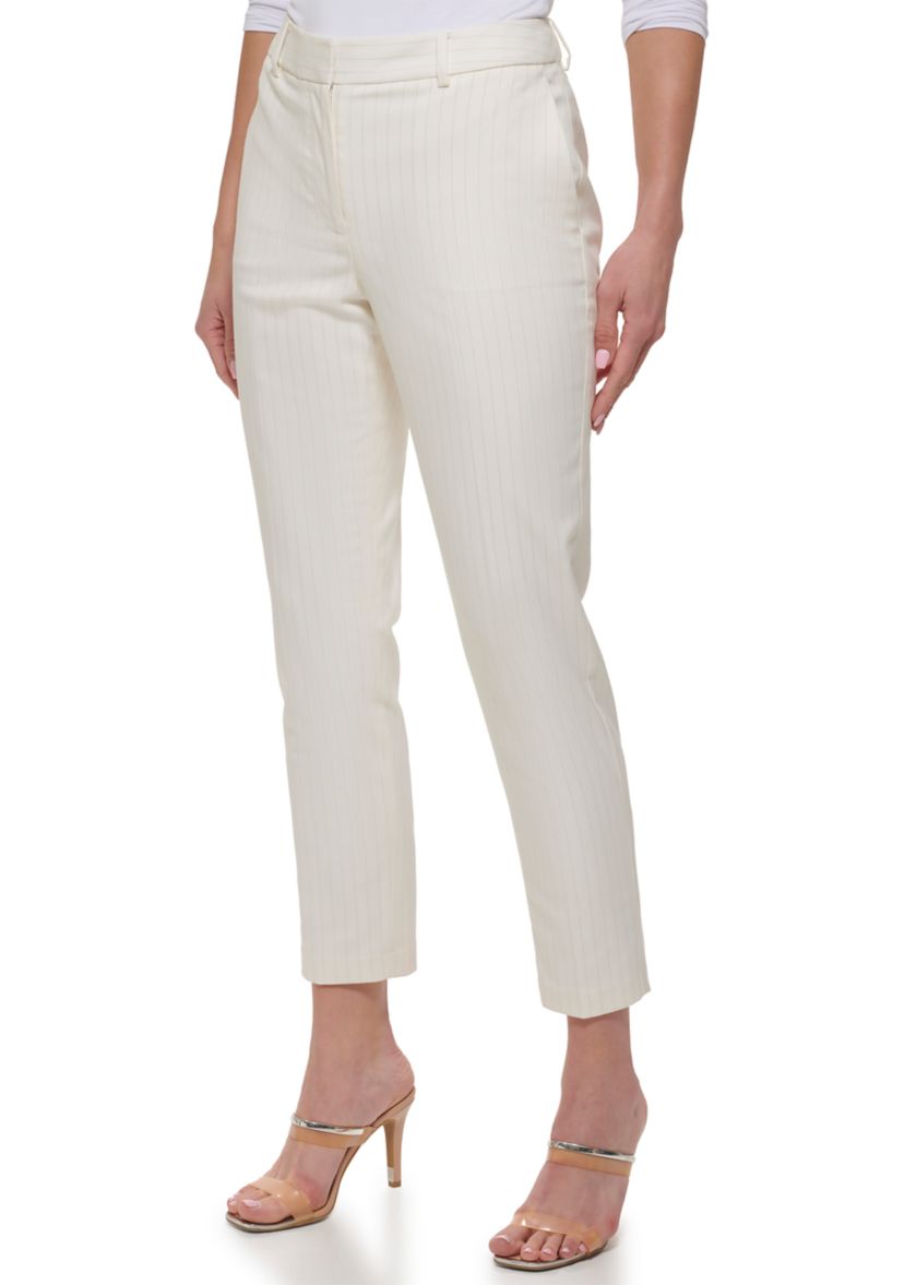 Womens Pinstripe Essex Twill Pants