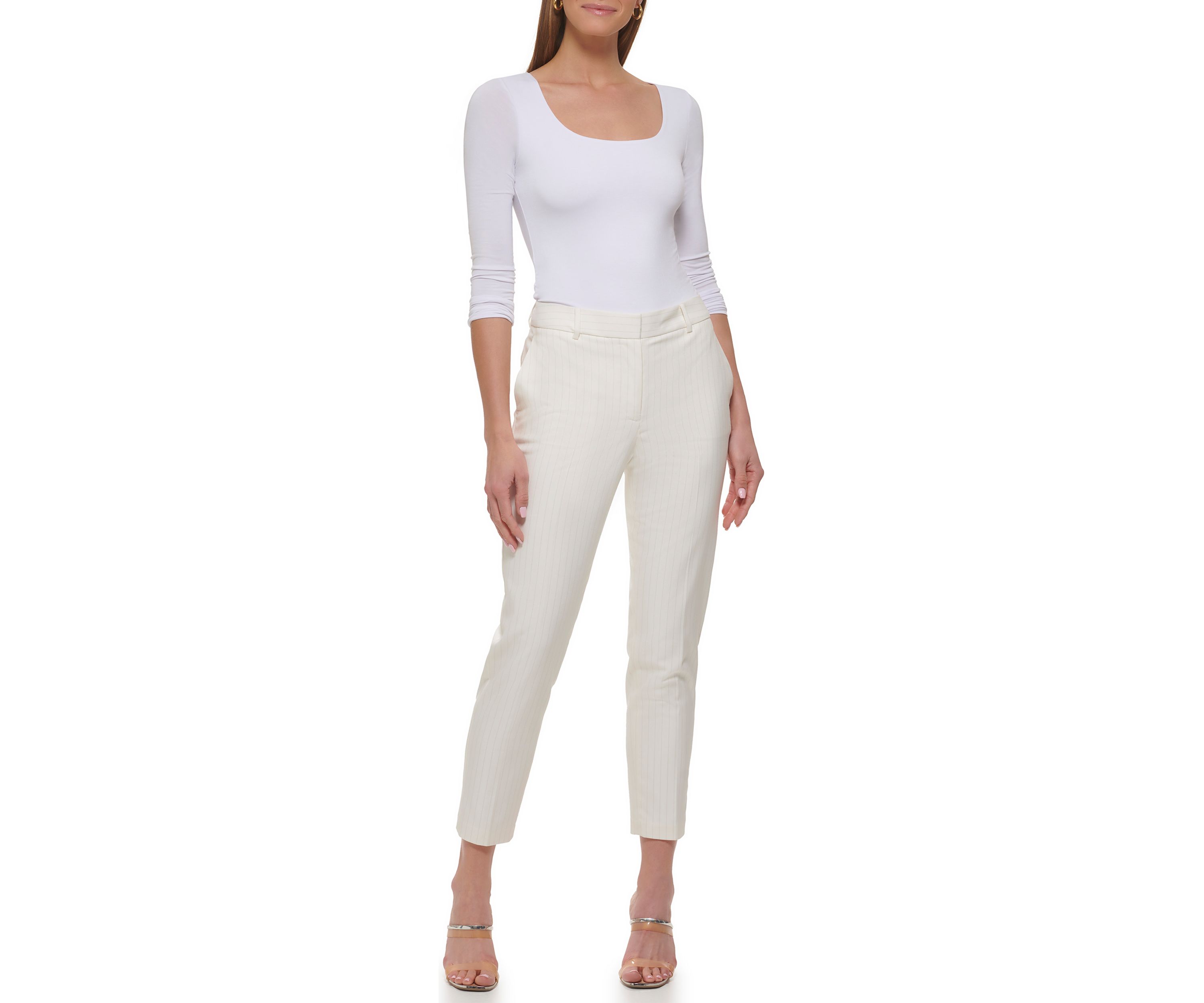 Womens Pinstripe Essex Twill Pants