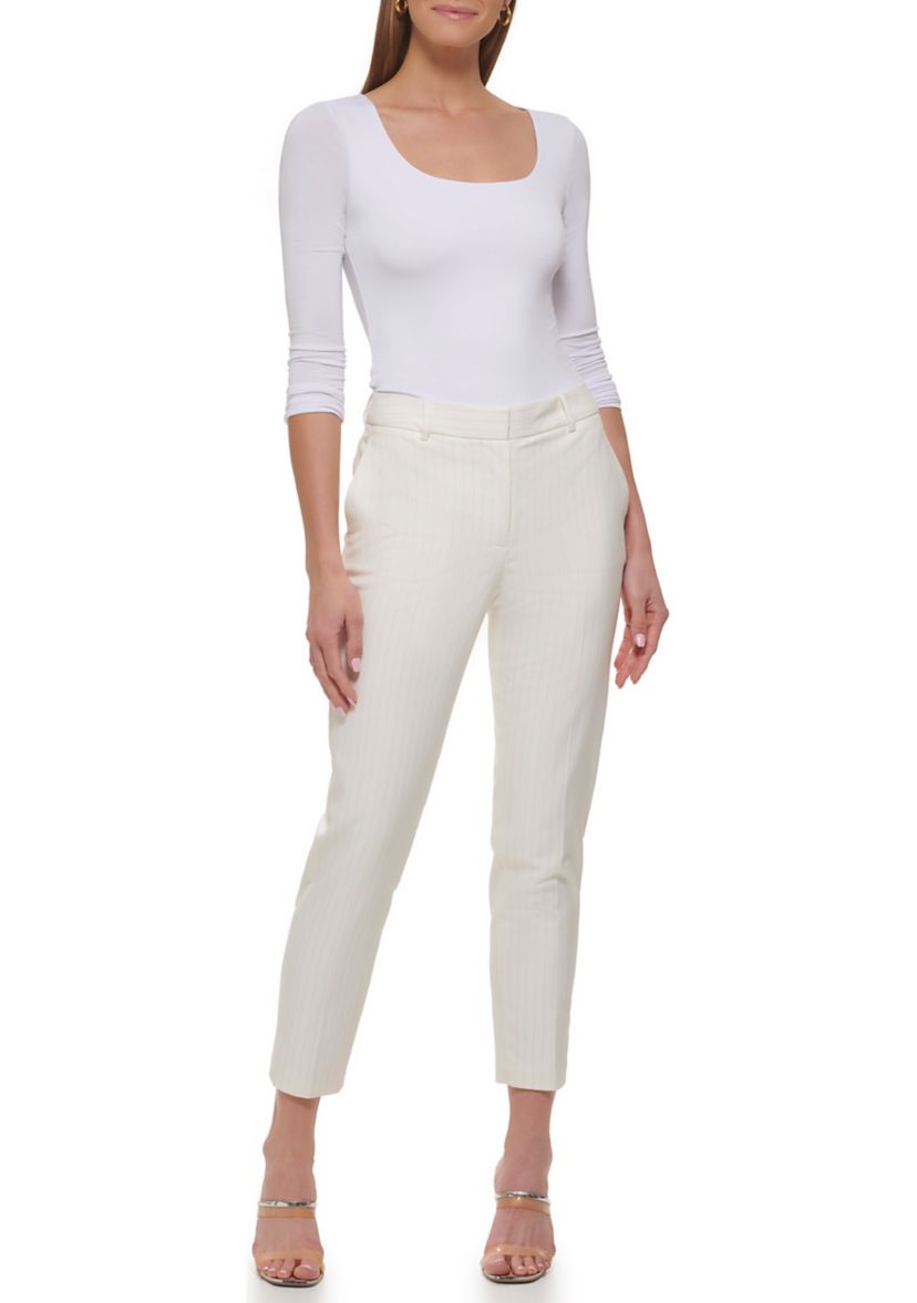Womens Pinstripe Essex Twill Pants