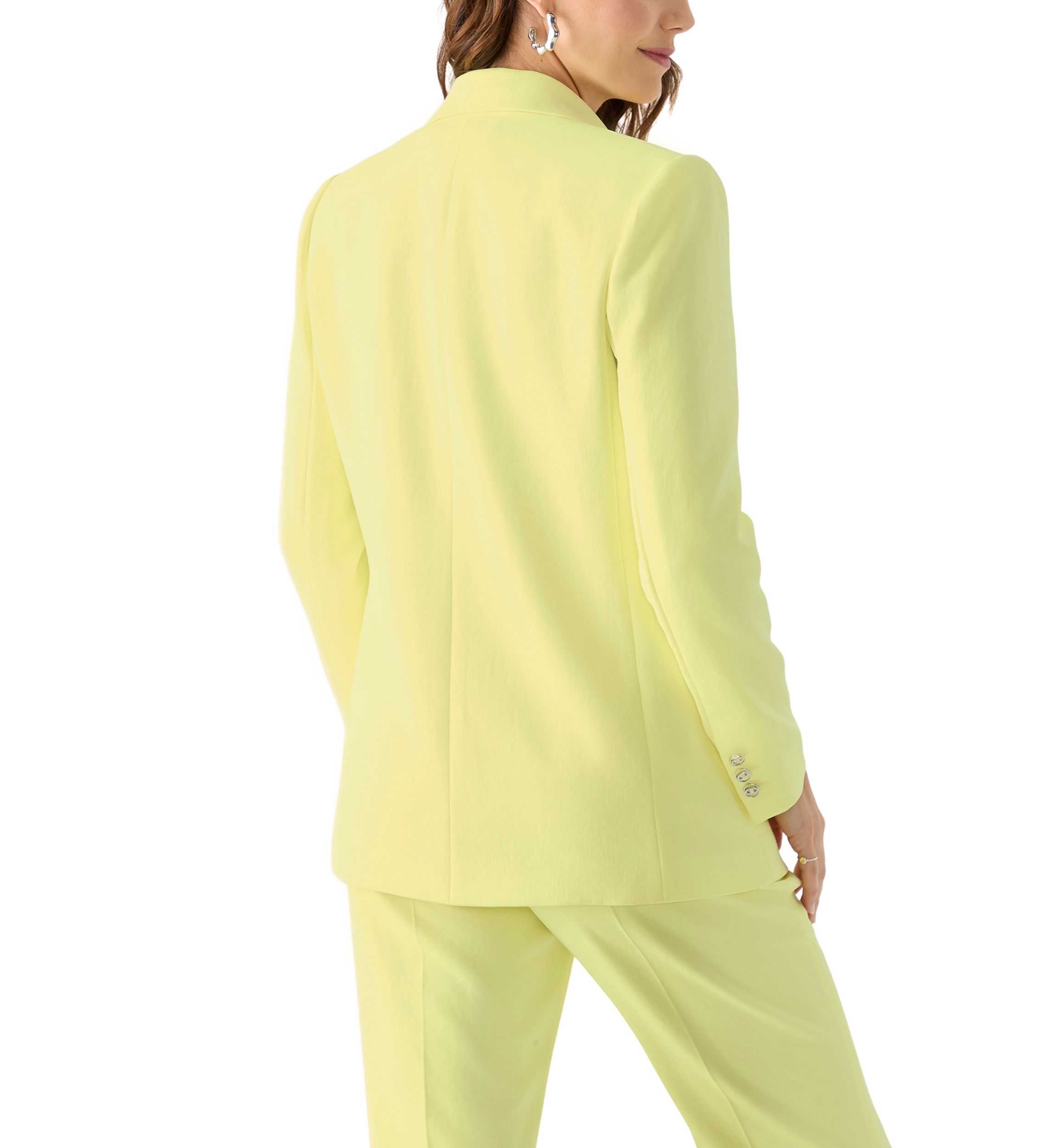 Womens One Button Blazer