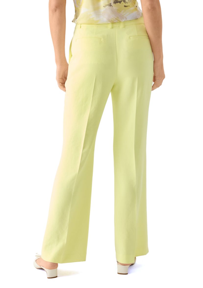 Womens Pleated Straight Leg Pants