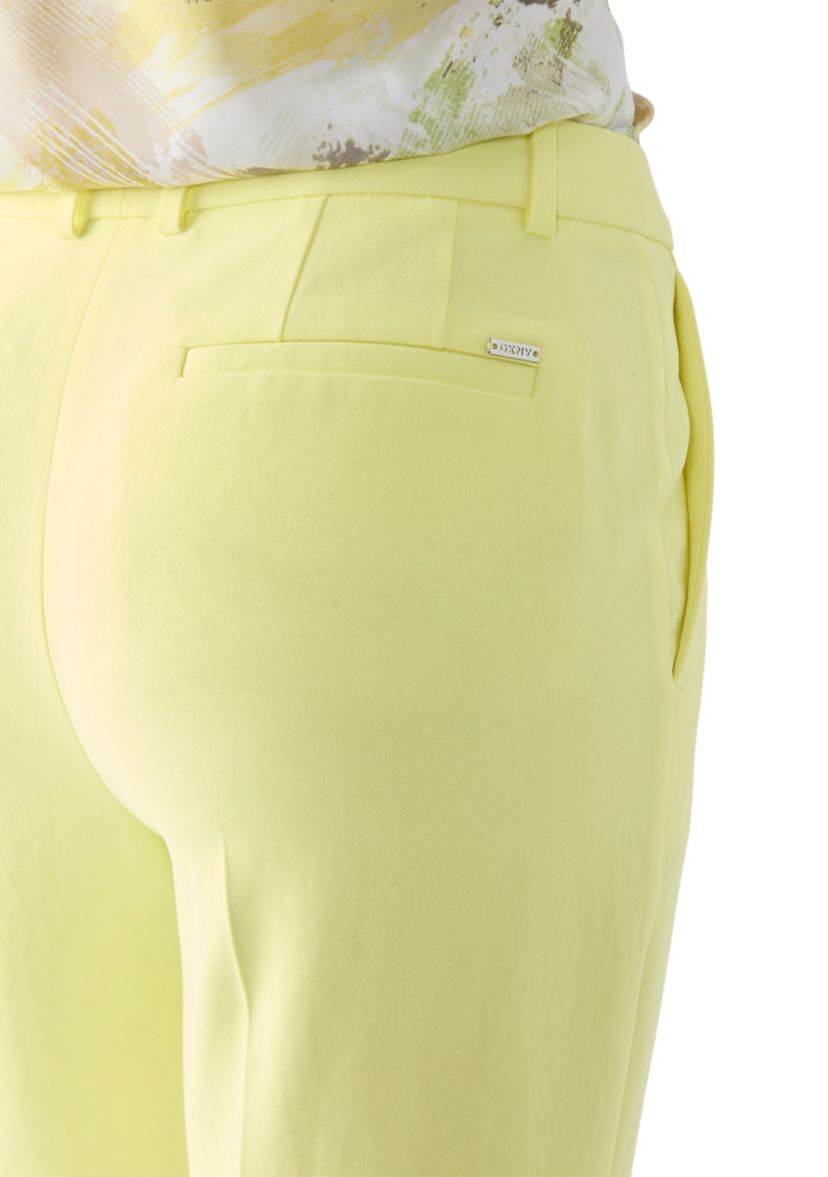 Womens Pleated Straight Leg Pants