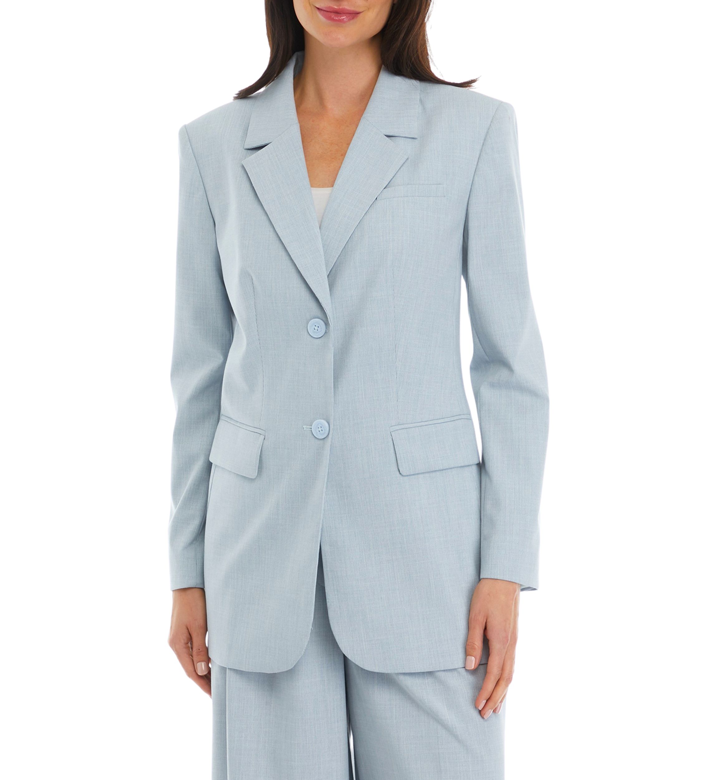Womens 2 Buttons Single Breasted Jacket