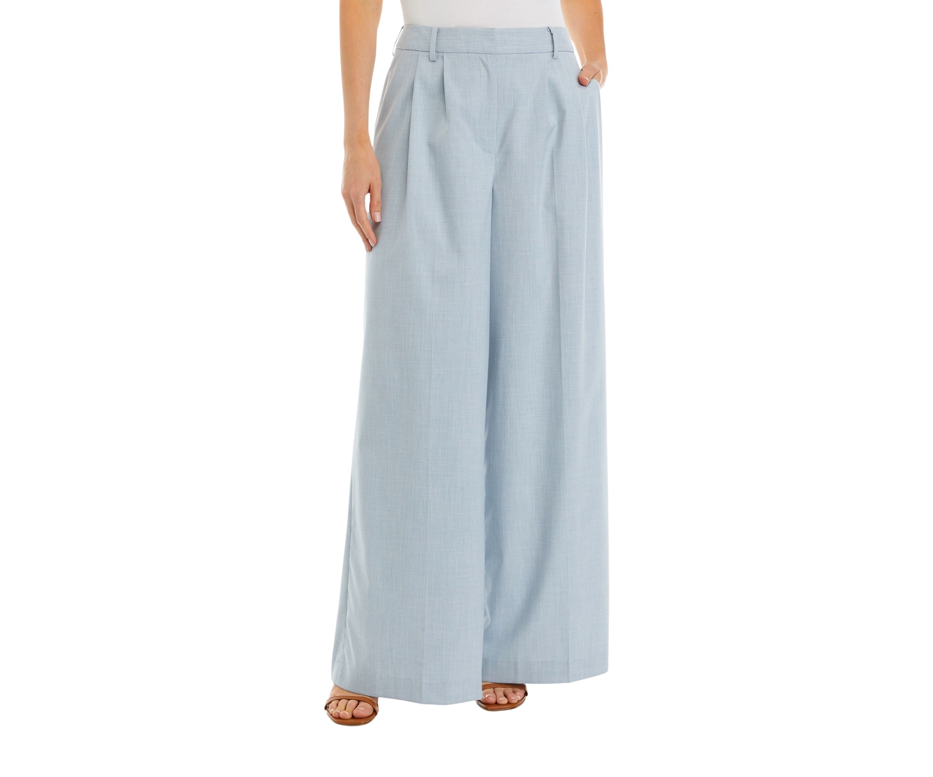 Womens High Waisted Wide Leg Pants