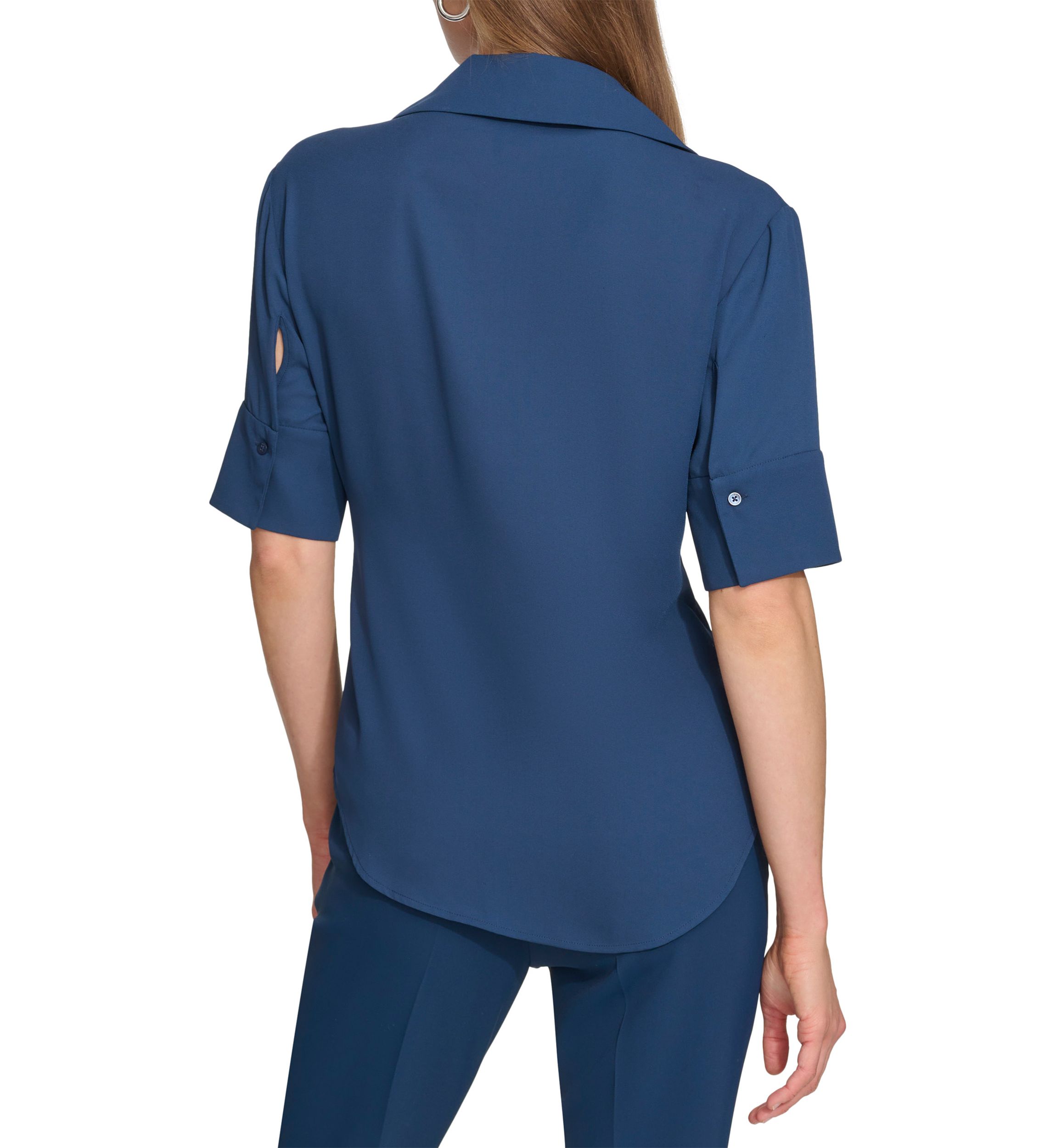Womens Collared Top