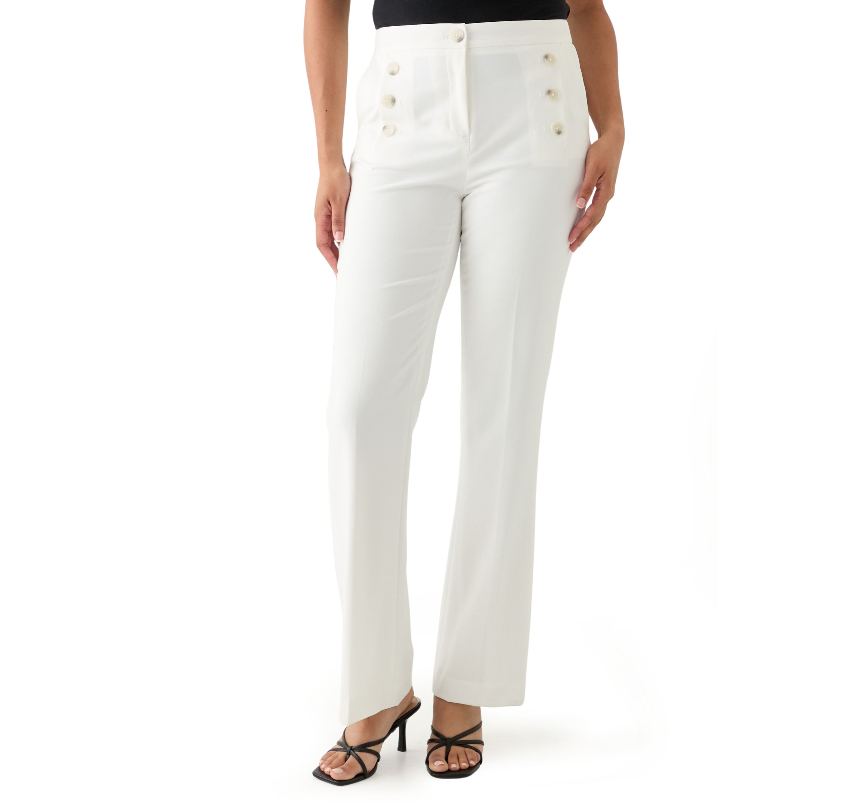 Womens Sailor Straight Leg Pants