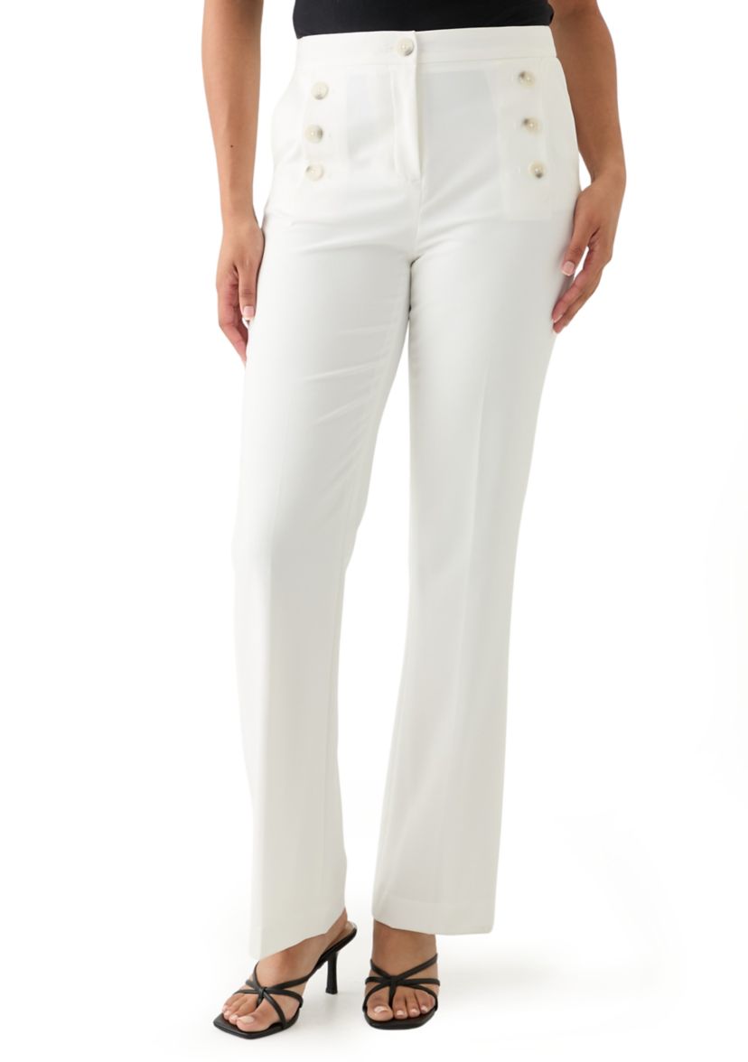 Womens Sailor Straight Leg Pants