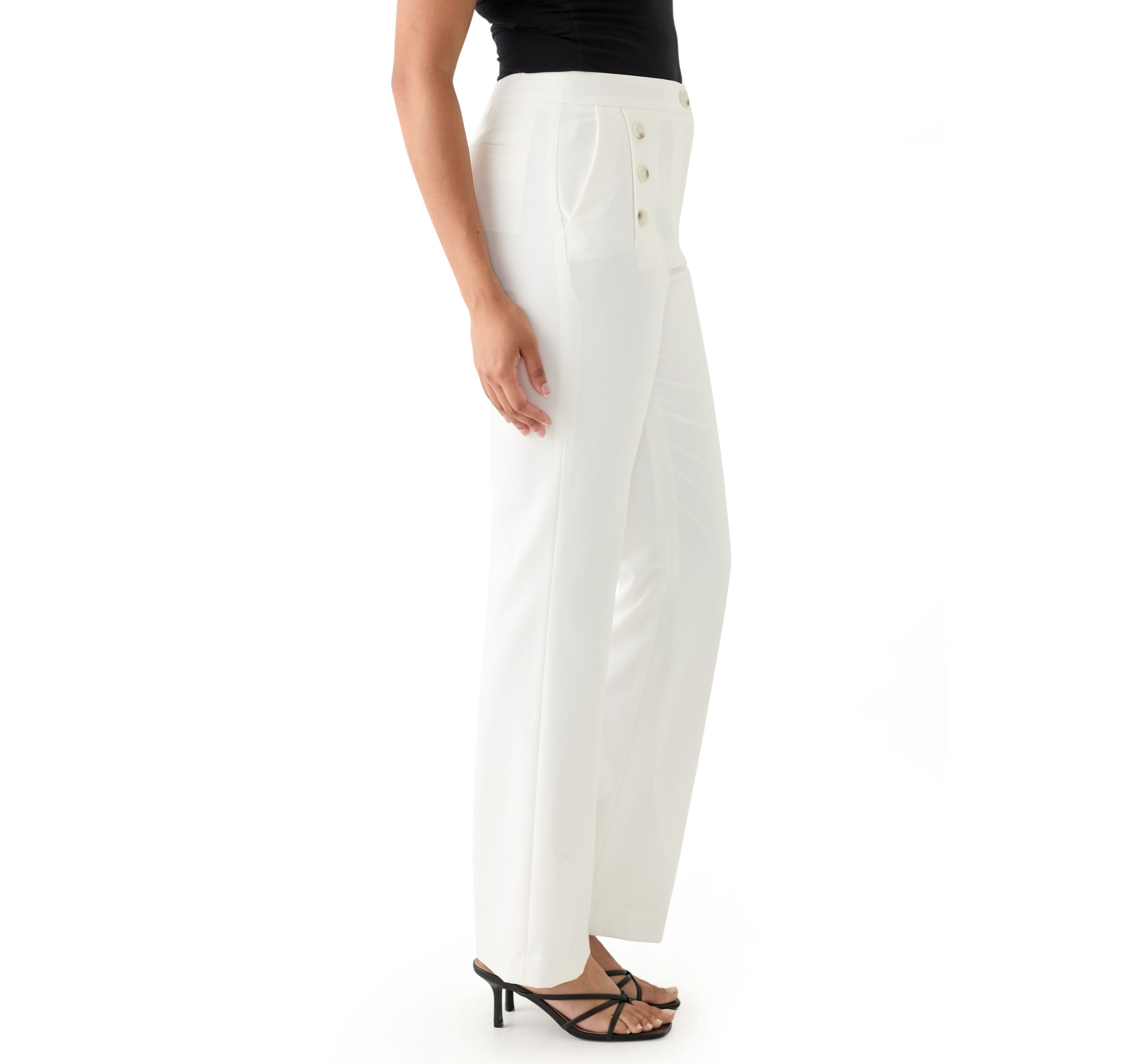 Womens Sailor Straight Leg Pants