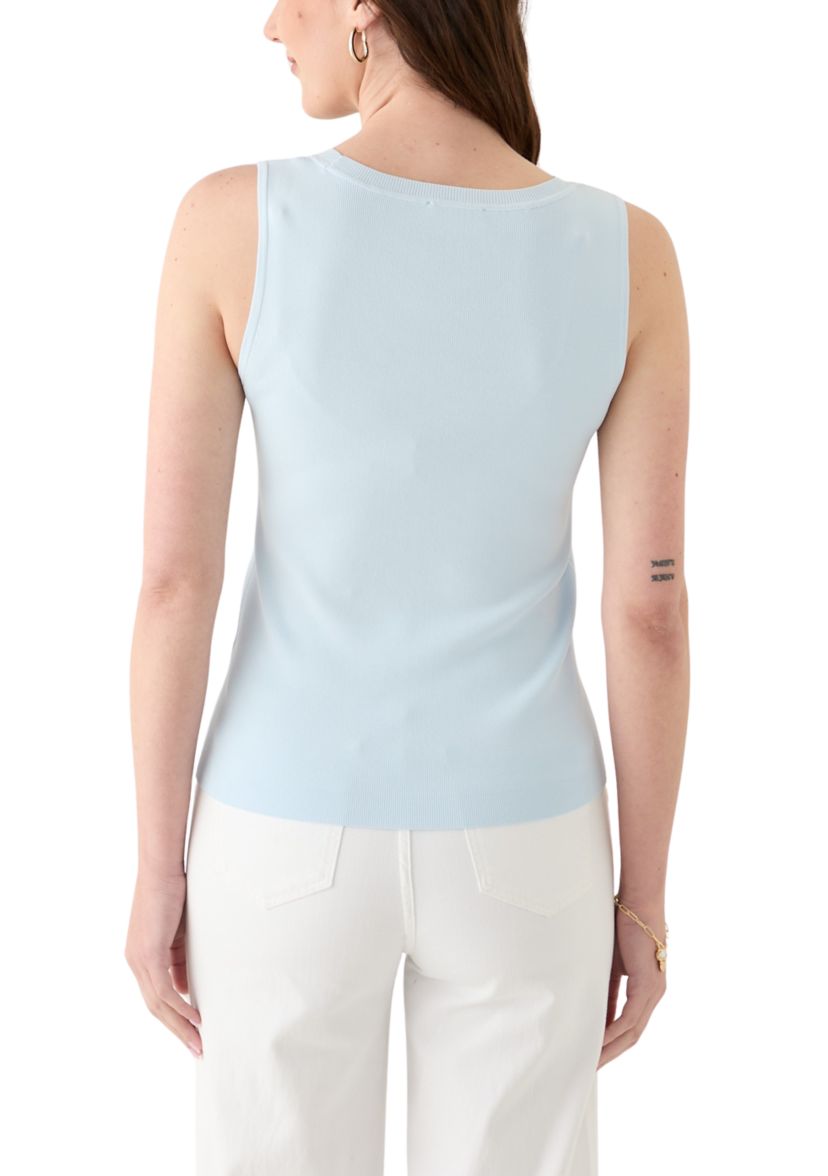 Womens Scoop Neck Sweater Knit Top