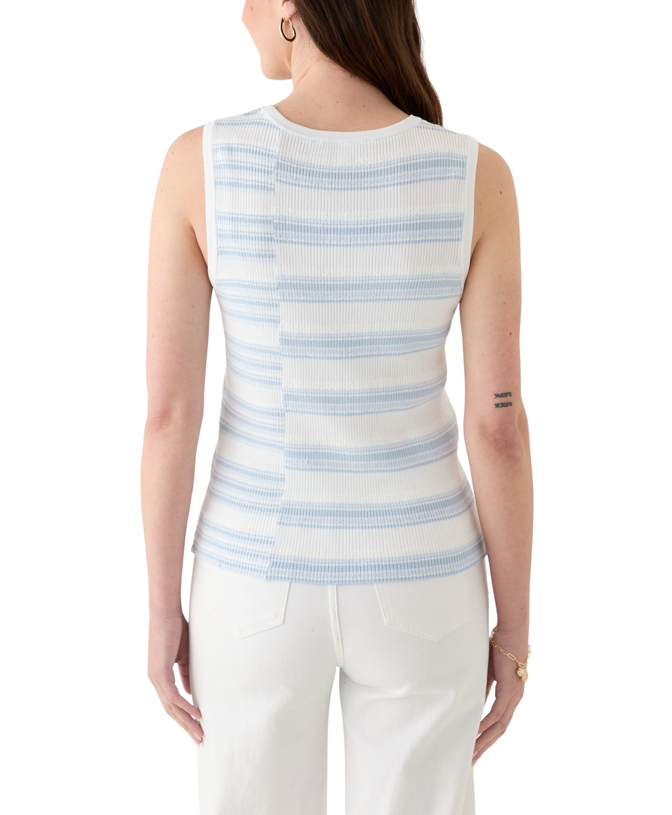 Womens Sleeveless Sweater Knit Tank Top