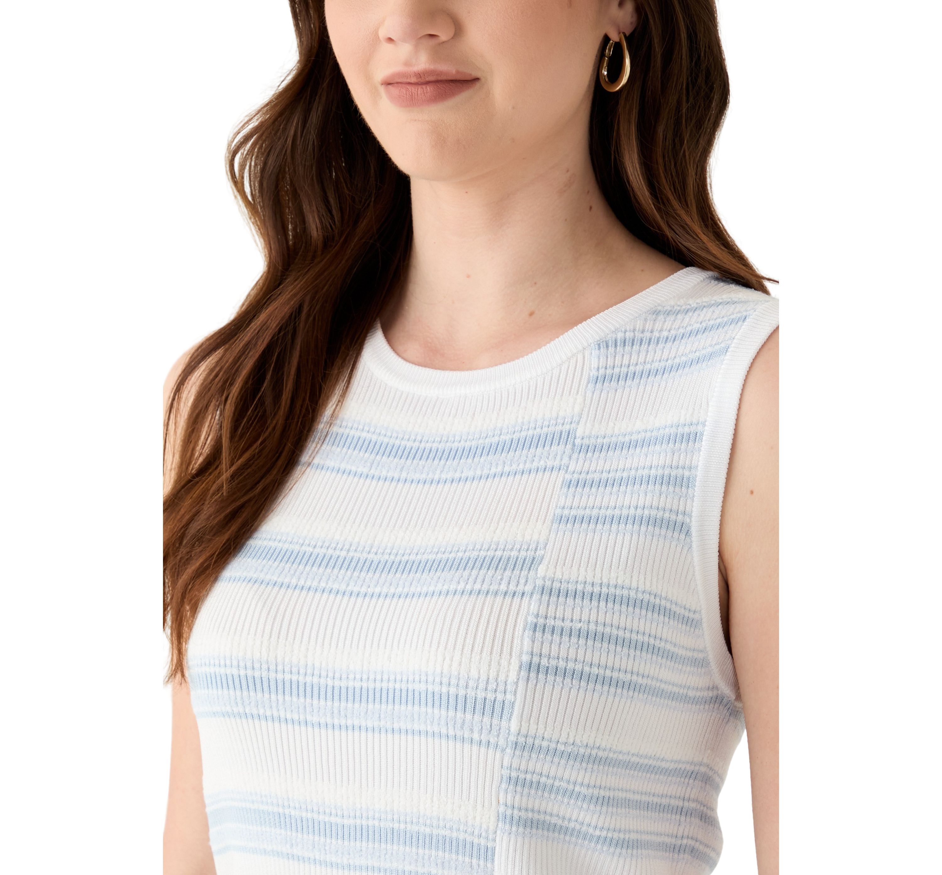 Womens Sleeveless Sweater Knit Tank Top