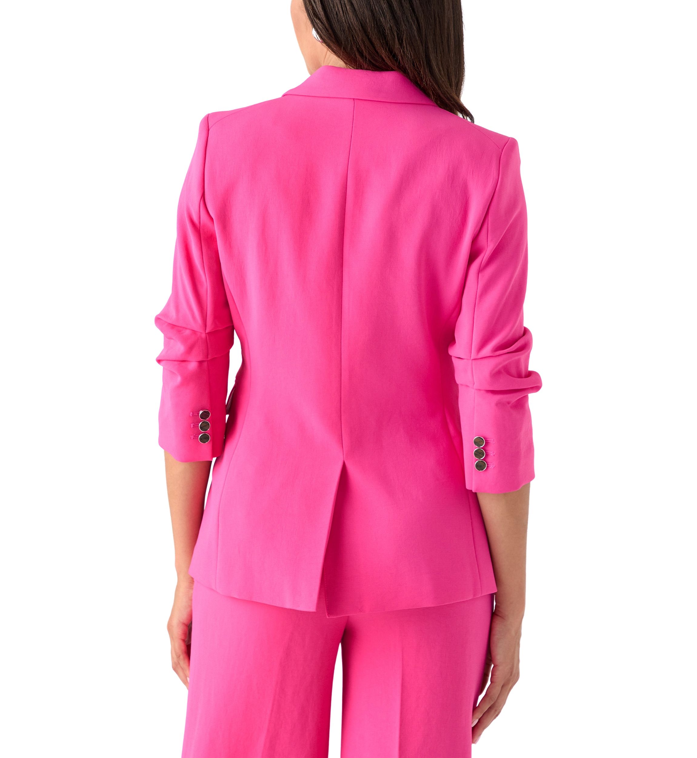 Womens Button Front Blazer