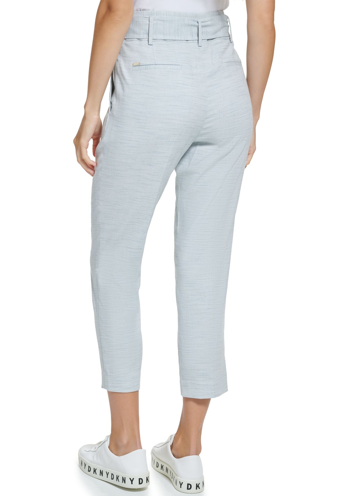 Womens Tie Front Heather Pants