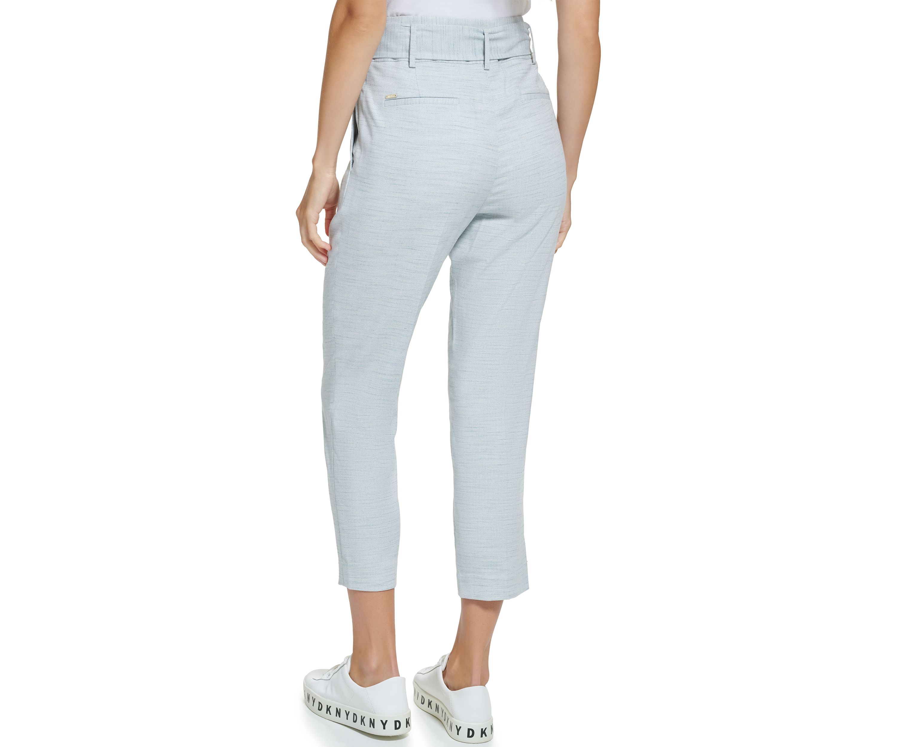 Womens Tie Front Heather Pants