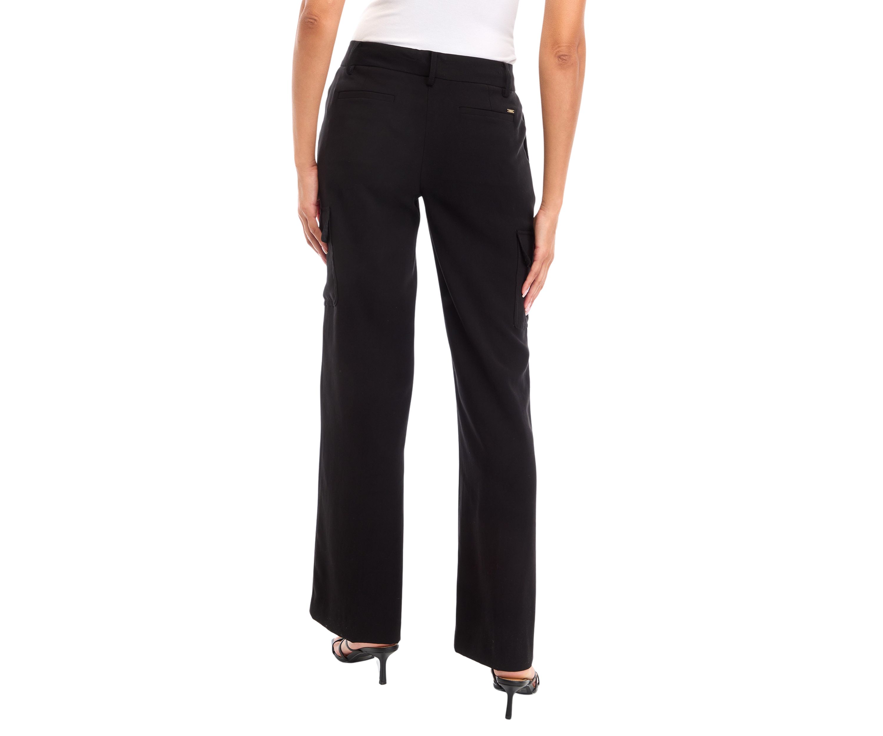Womens Straight Leg Cargo Pants