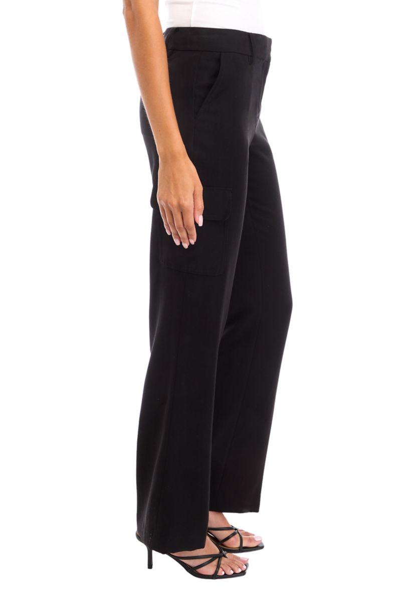 Womens Straight Leg Cargo Pants