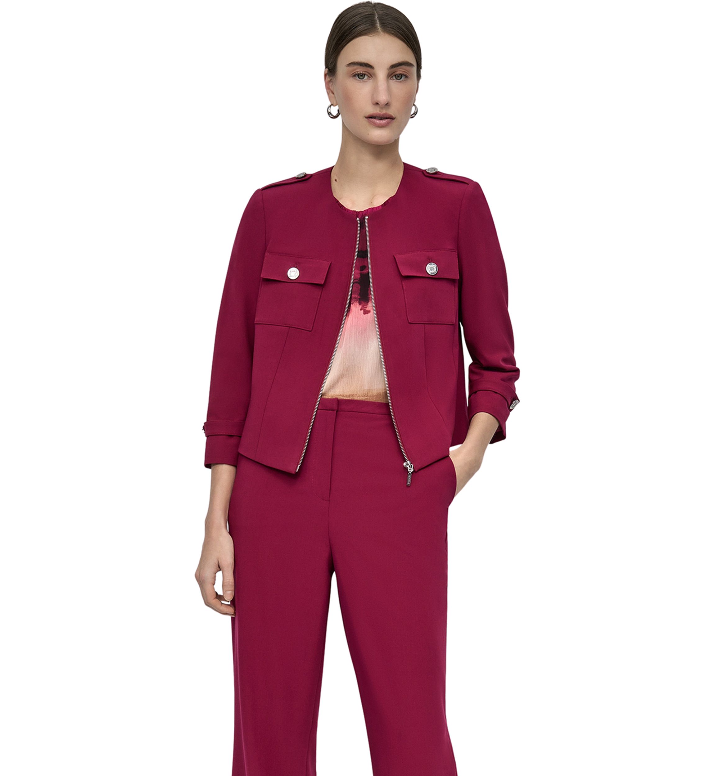 Womens Cropped Jacket