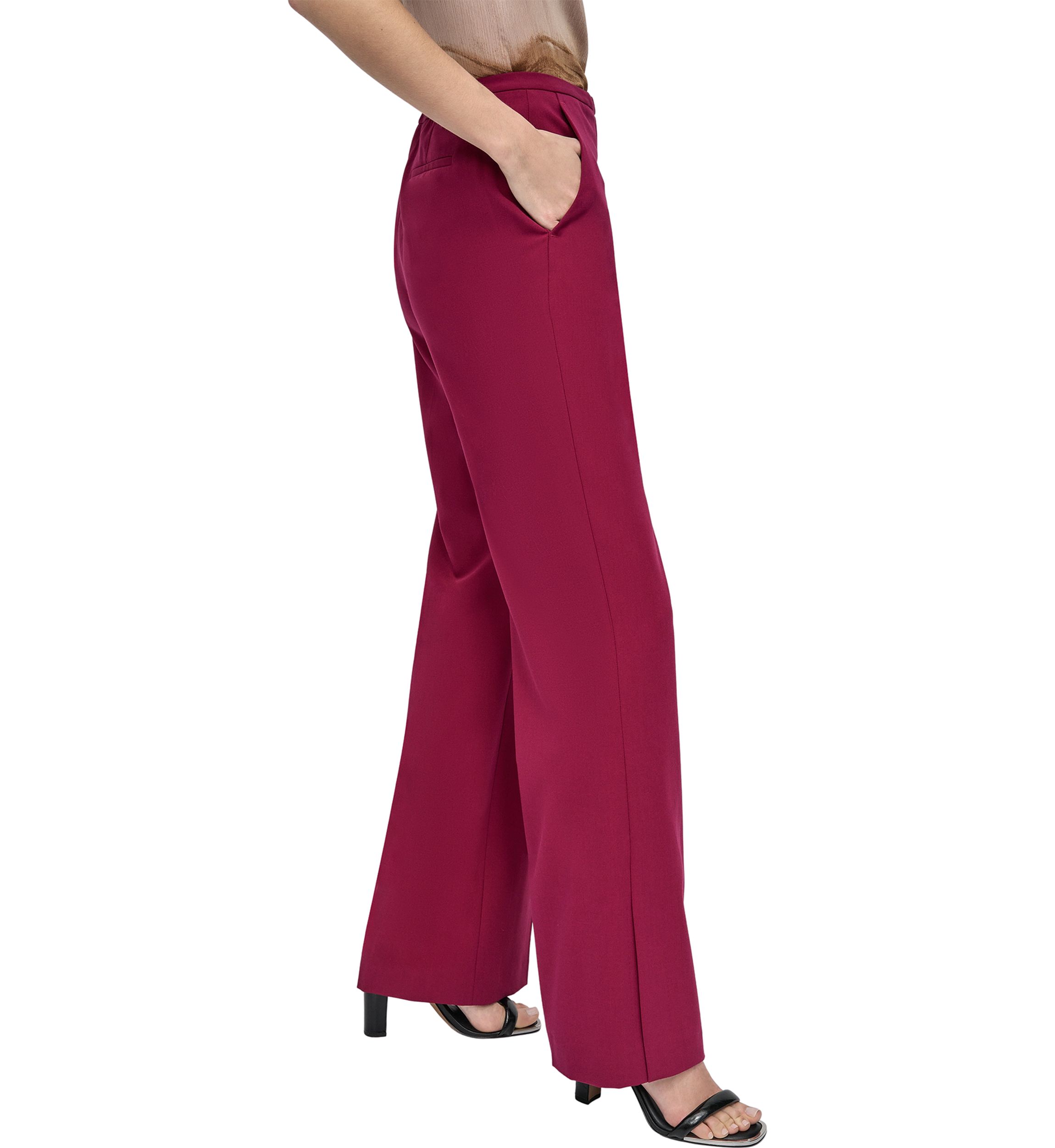Womens Slim Fit Ankle Pants