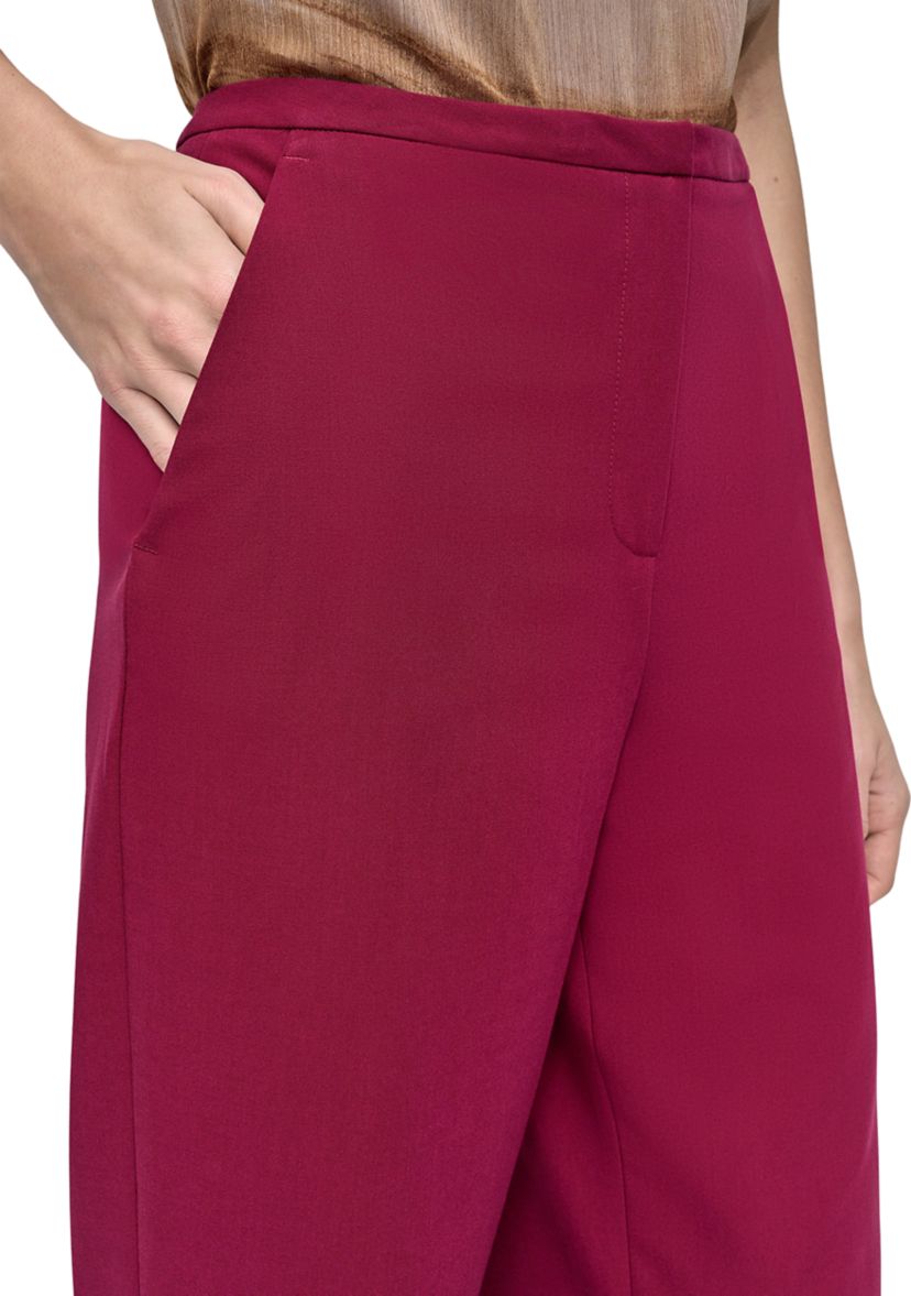 Womens Slim Fit Ankle Pants