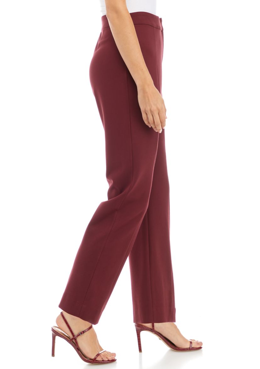 Womens Skinny Leg Ankle Pants