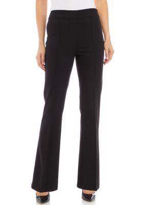 DKNY Women's Exposed Side Zip Bootcut Ponte Pants | belk