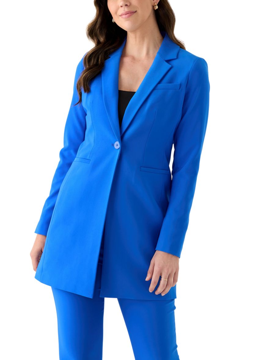 Womens One Button Topper