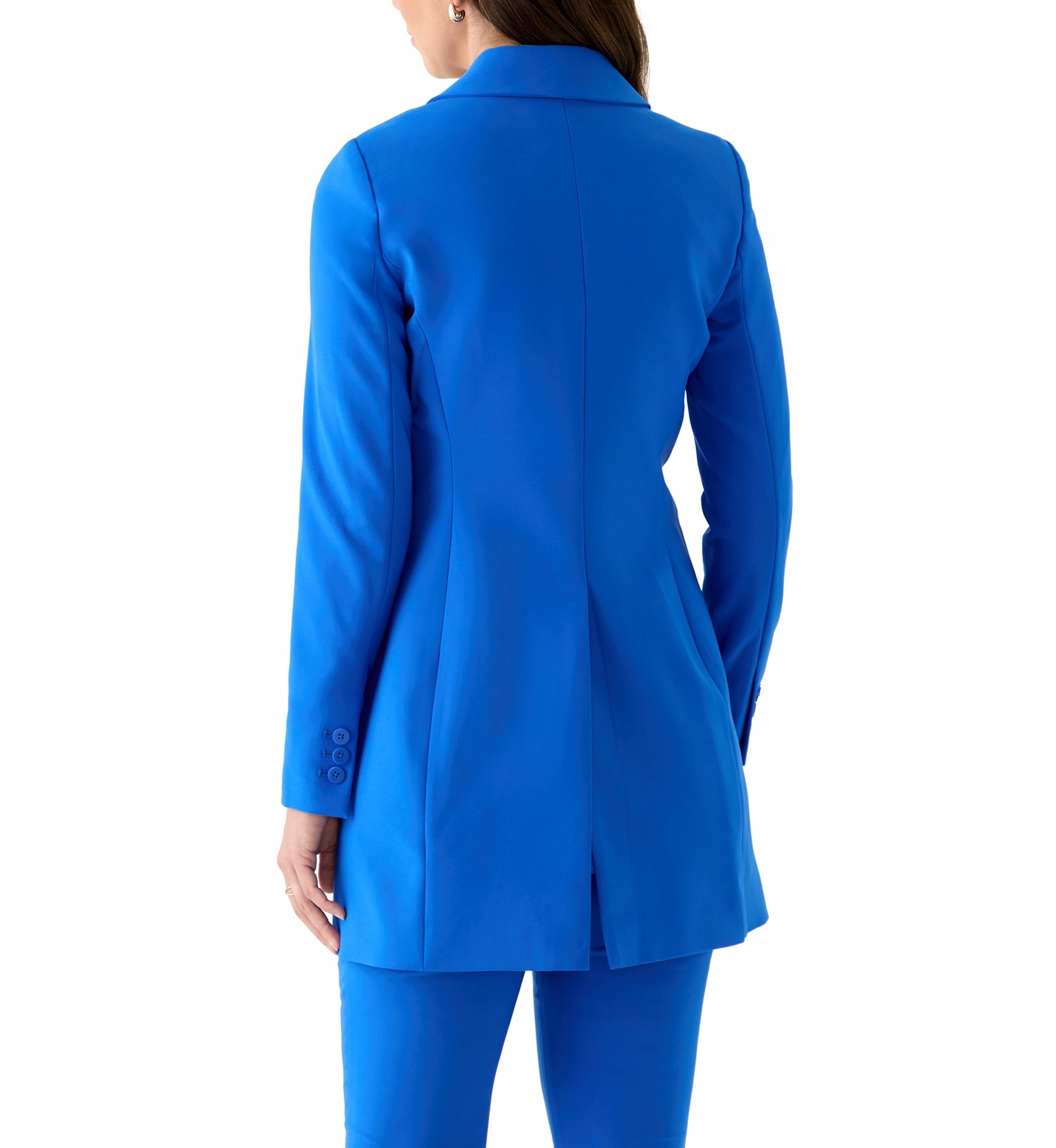 Womens One Button Topper