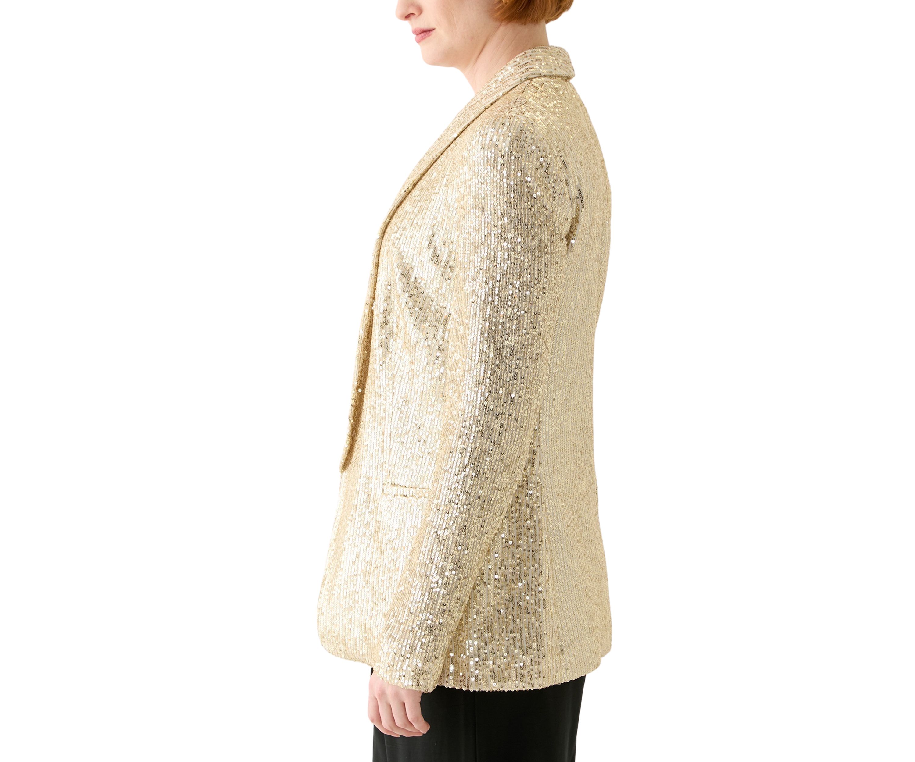 Womens Sequin Jacket