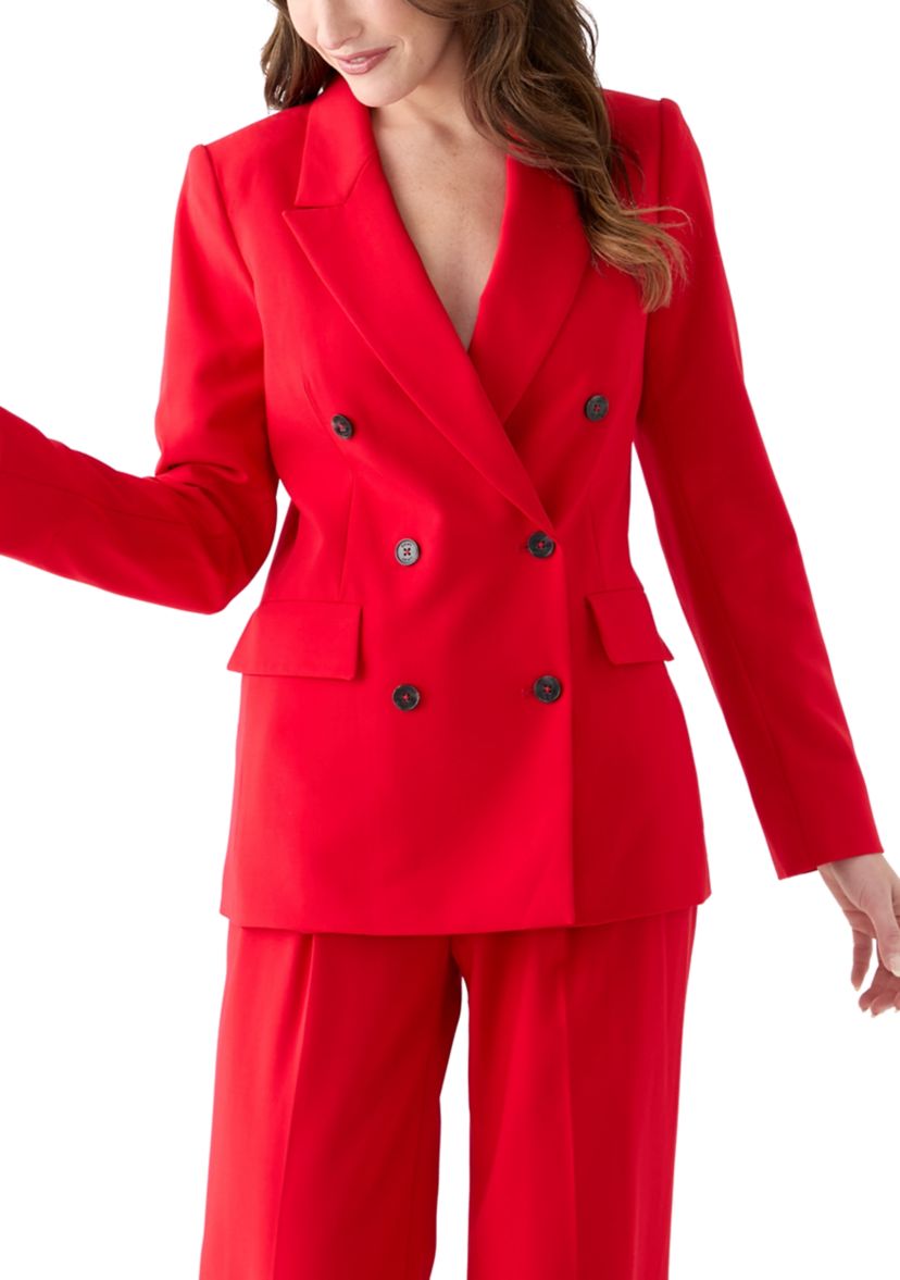 Womens Double Breasted Suit Jacket