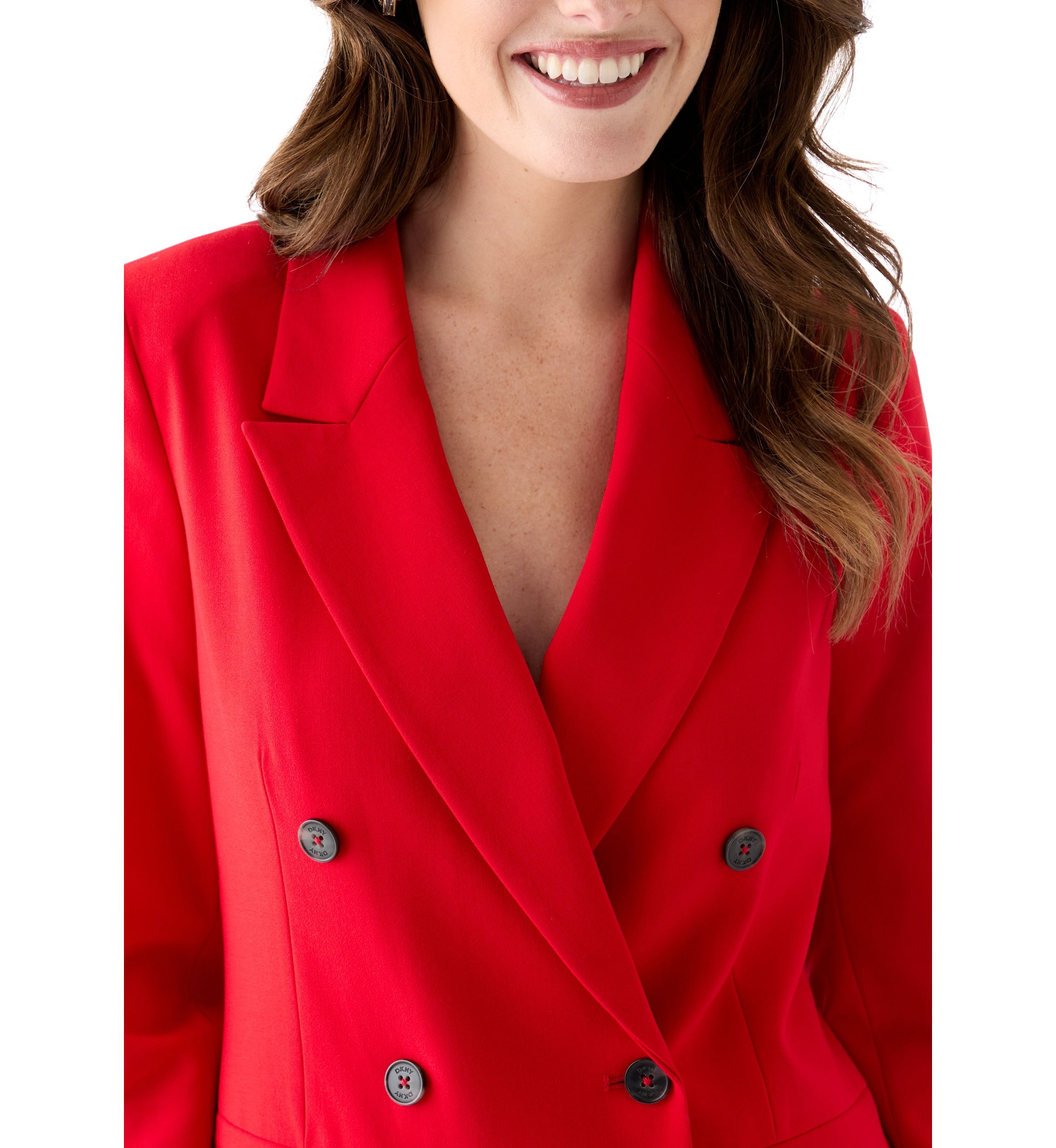 Womens Double Breasted Suit Jacket