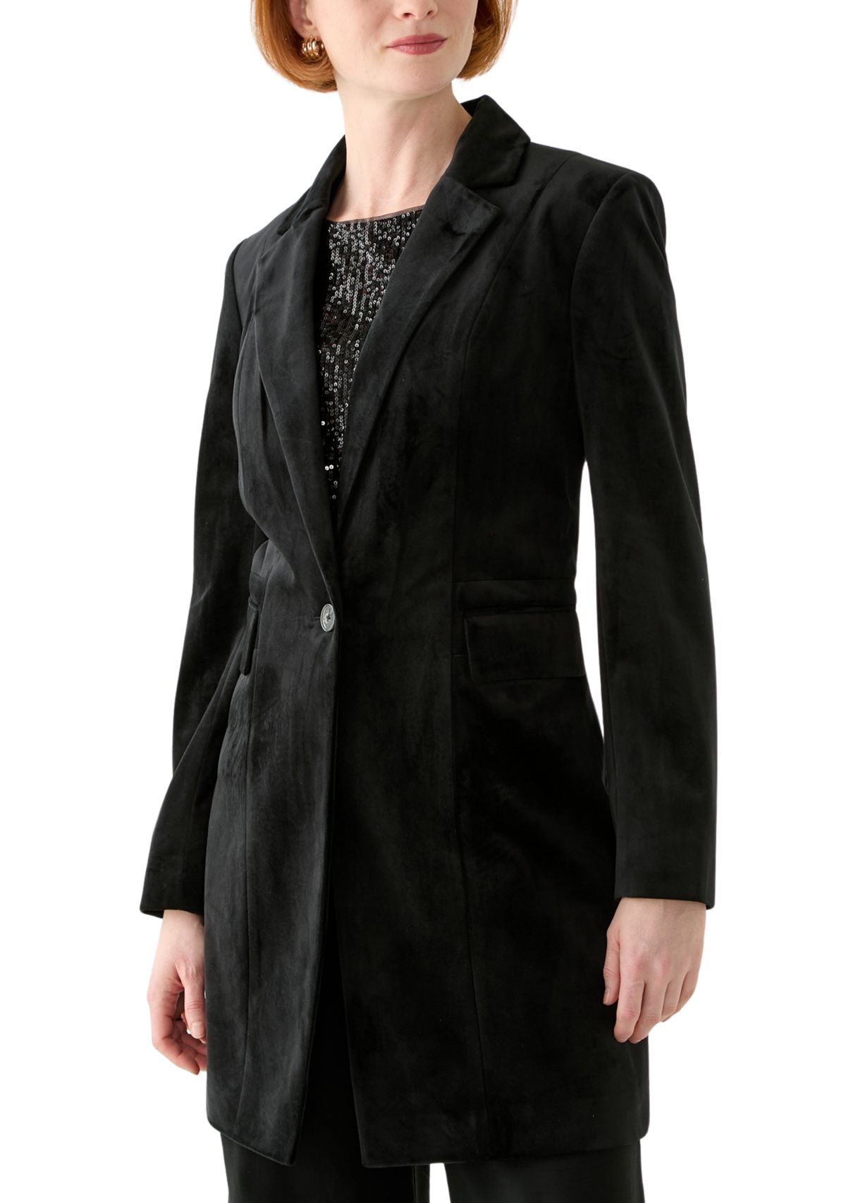 Womens Velvet Topper