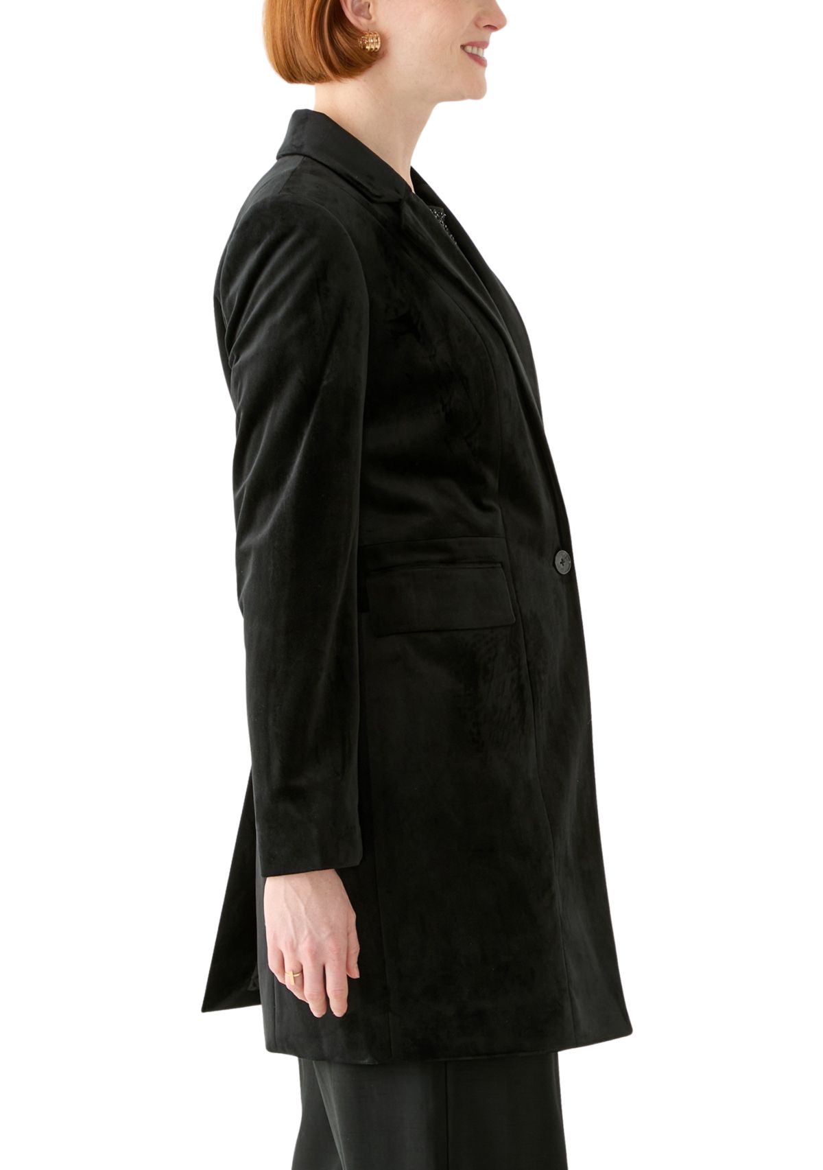 Womens Velvet Topper