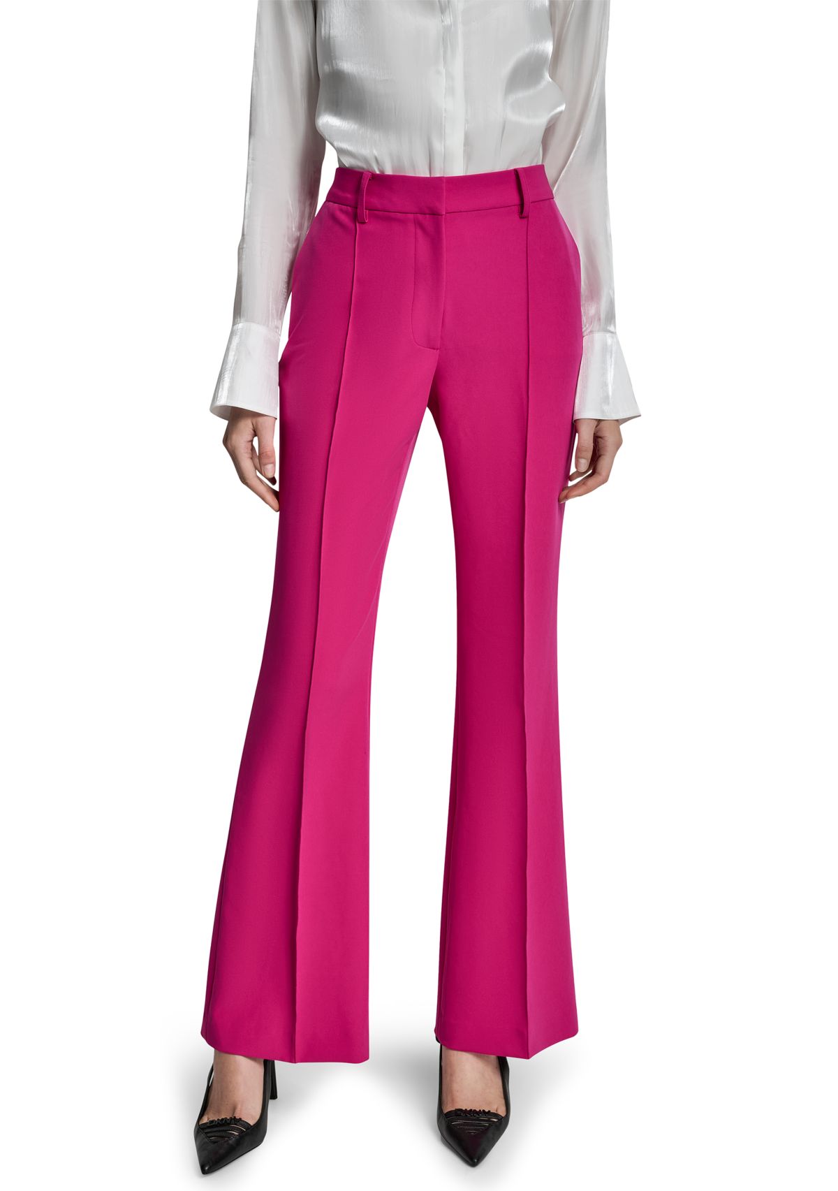 Womens Wide Leg Pants with Seam