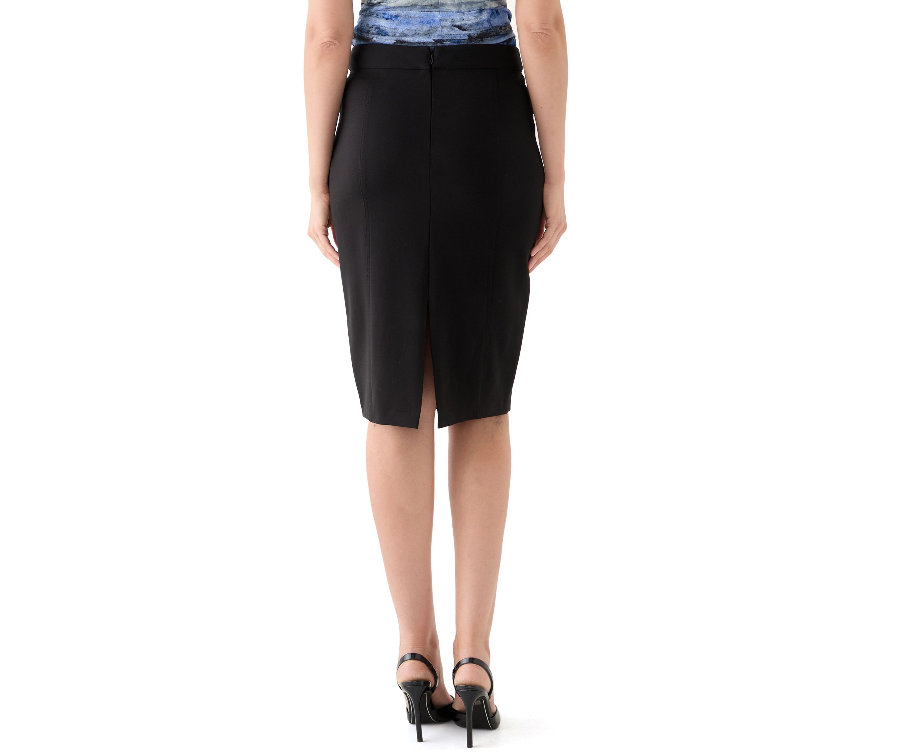 Womens Double Zip Skirt