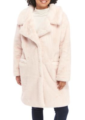 C&c california shop faux fur coat