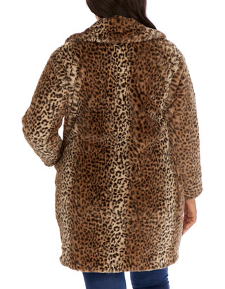 Cheetah Faux Fur Coat Belk, Cheetah Faux Fur Coat With Hood