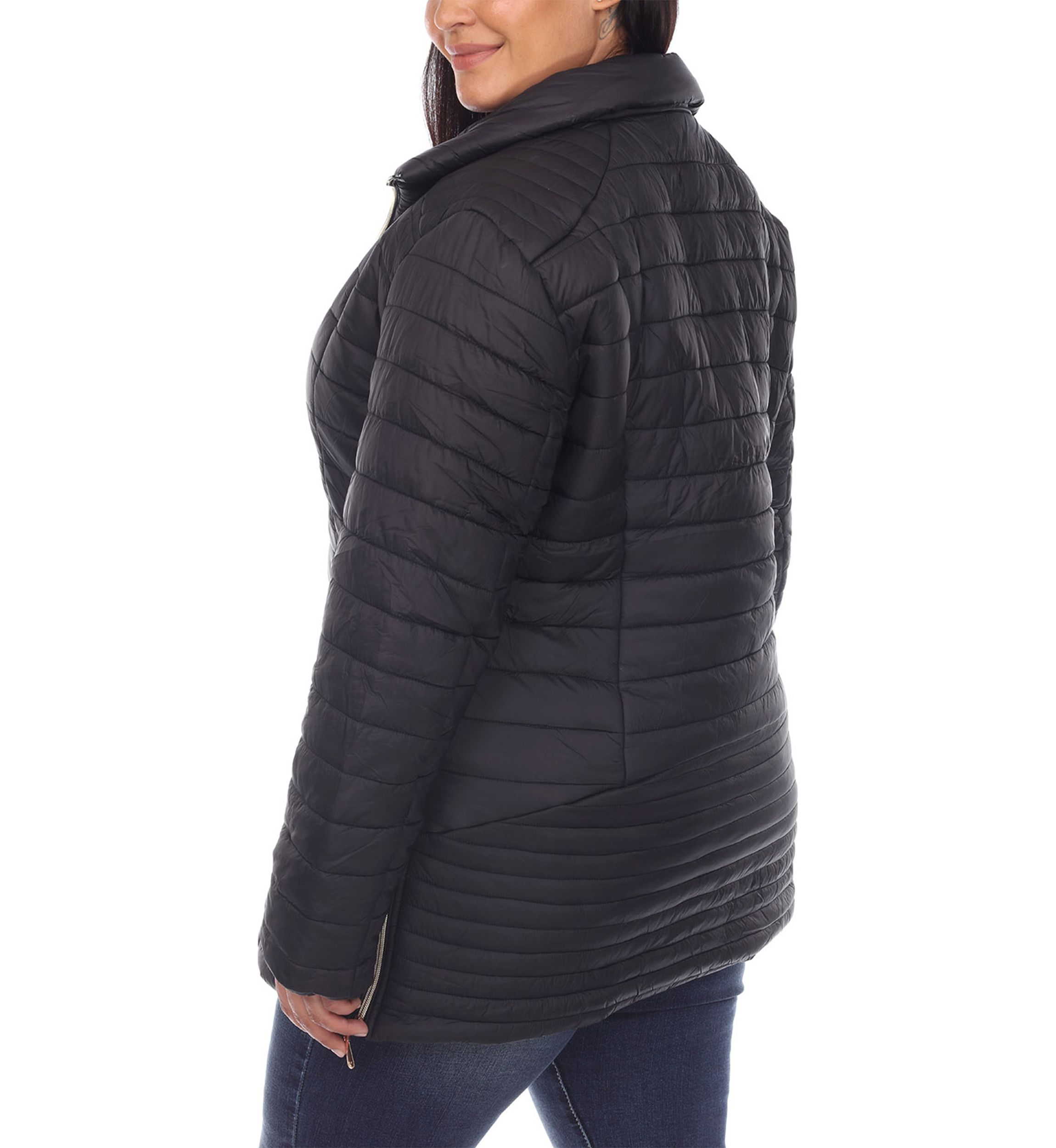 Plus Size Puffer Coat 