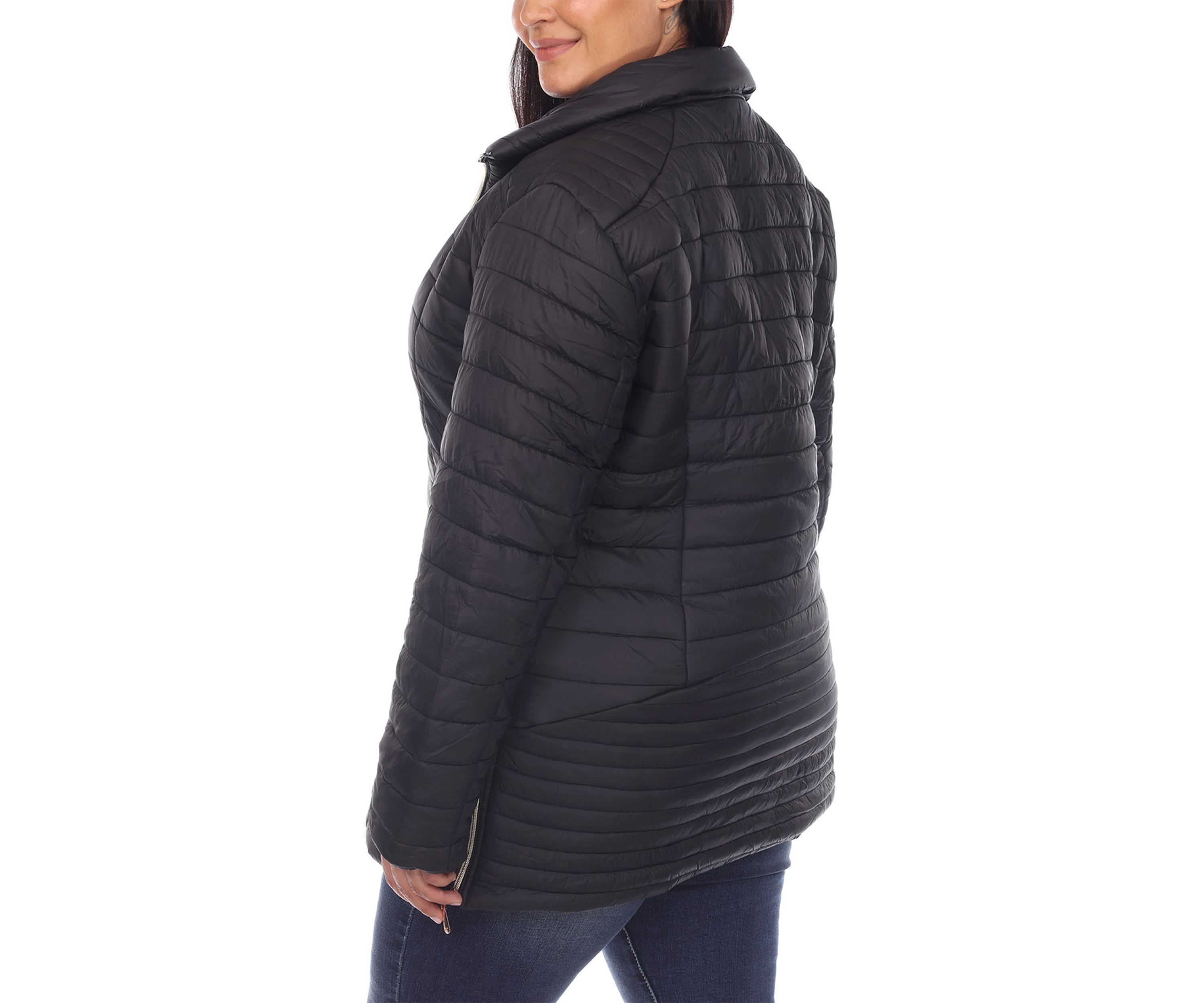 Plus Size Puffer Coat 