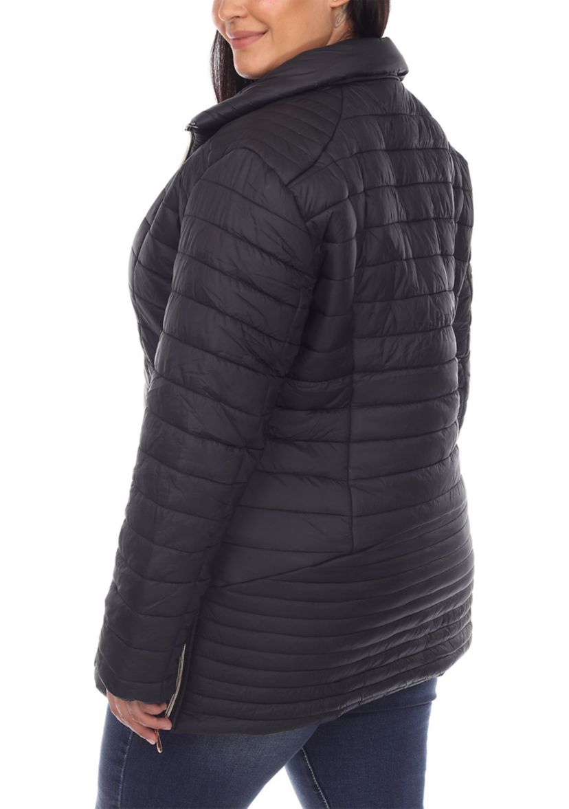 Plus Size Puffer Coat 