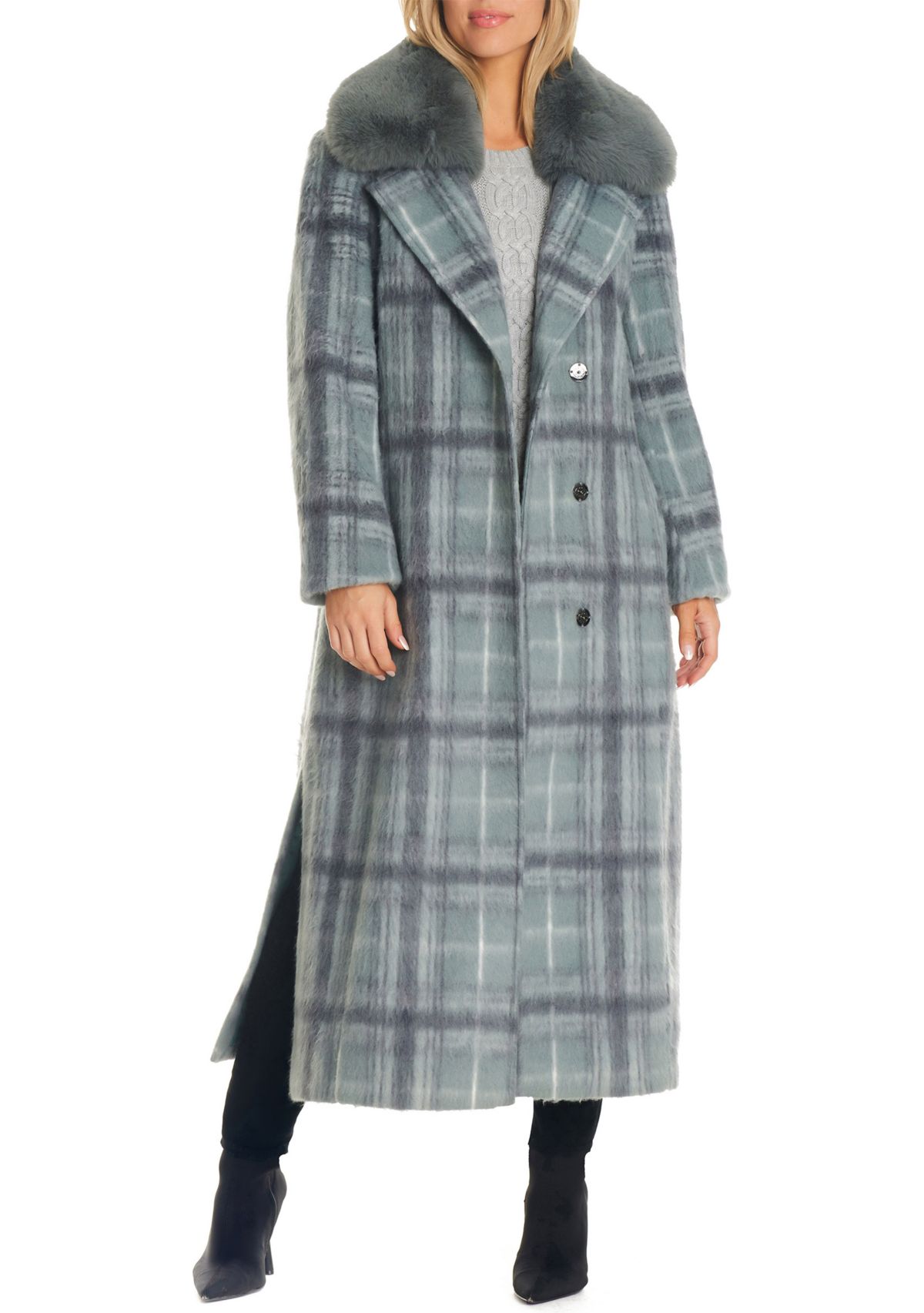 Novelty Maxi Wrap Coat