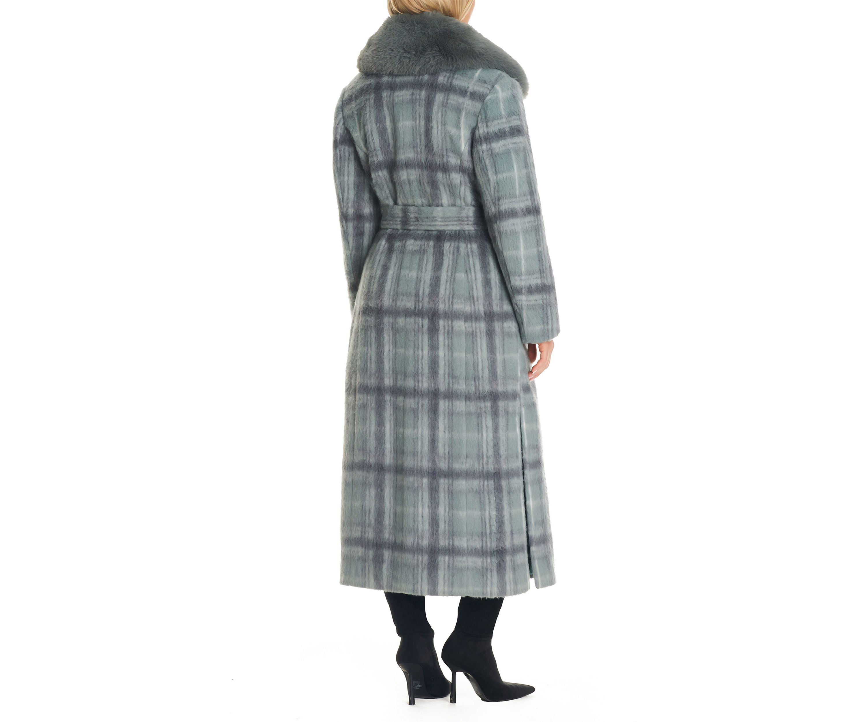Novelty Maxi Wrap Coat
