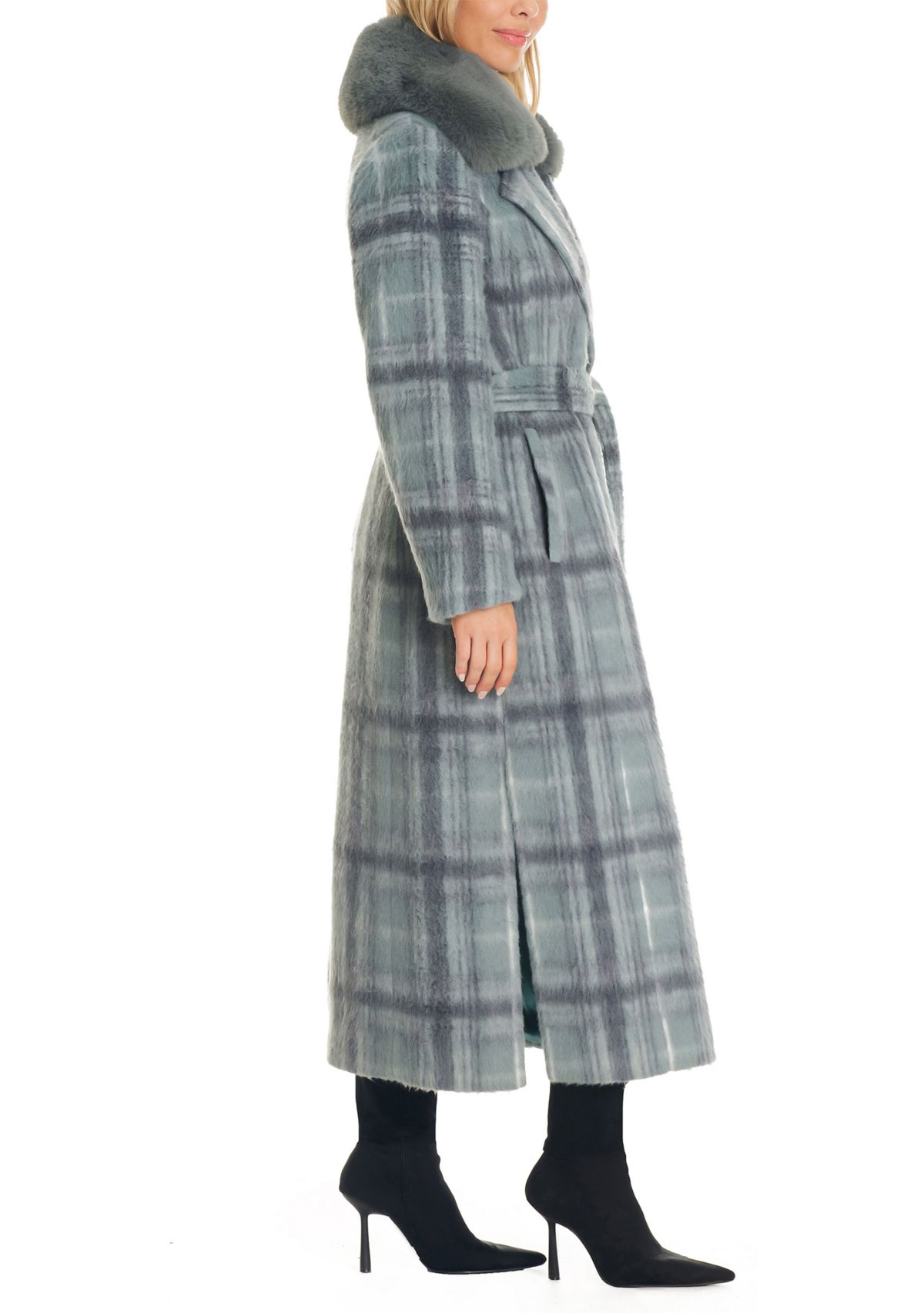 Novelty Maxi Wrap Coat