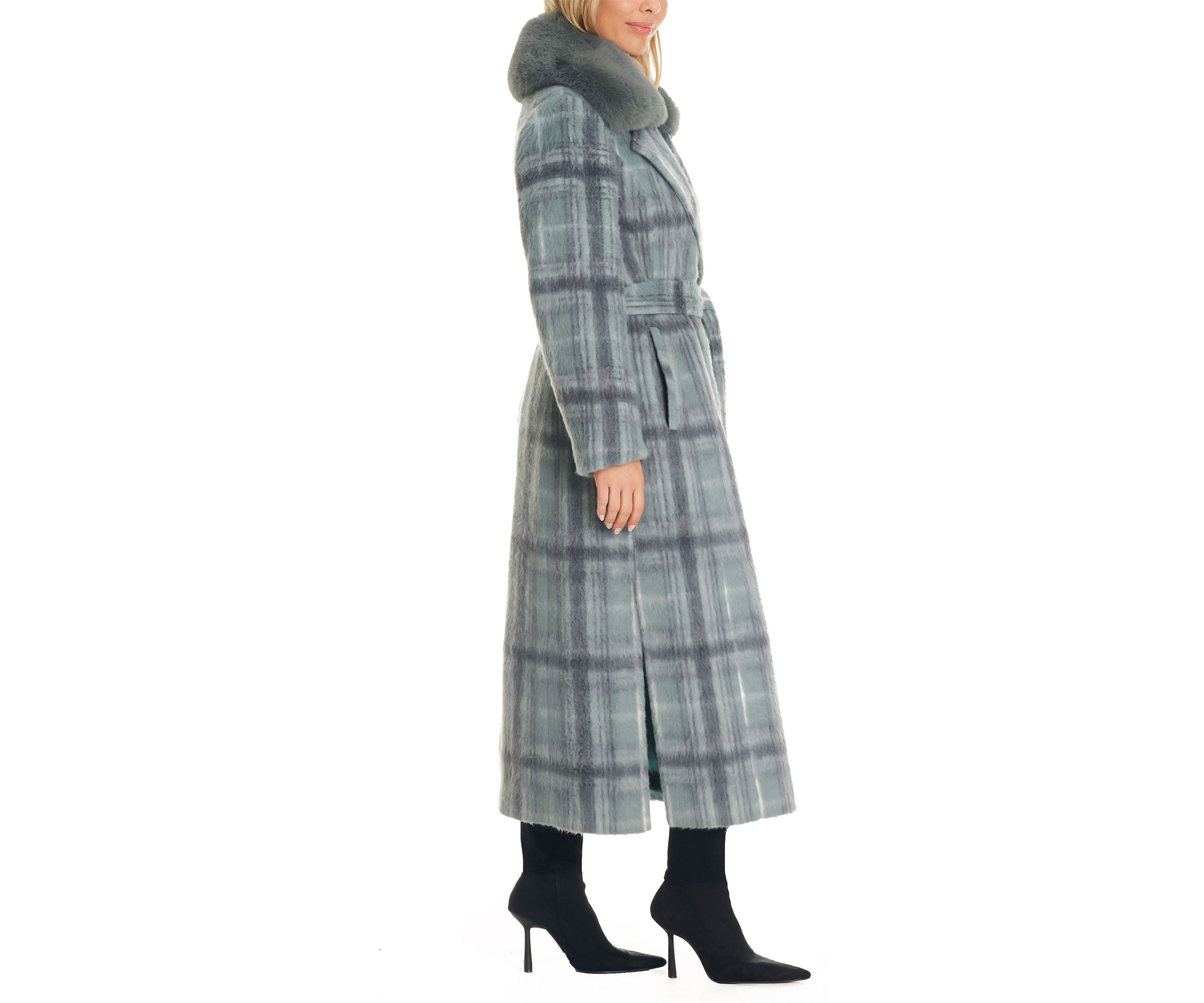 Novelty Maxi Wrap Coat