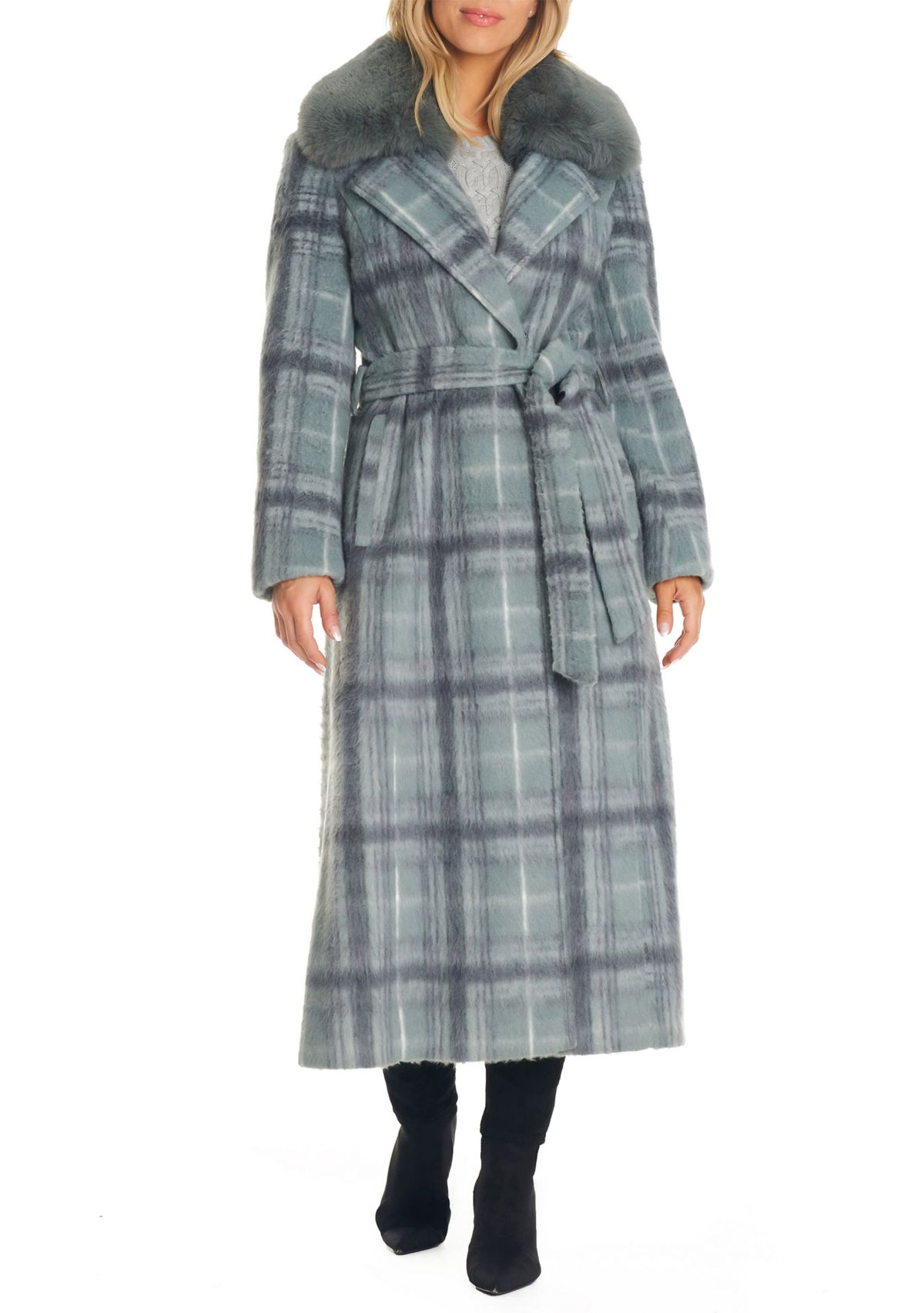 Novelty Maxi Wrap Coat