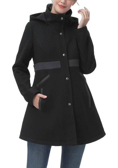 Kimi & Kai Maternity Adeline Wool Coat